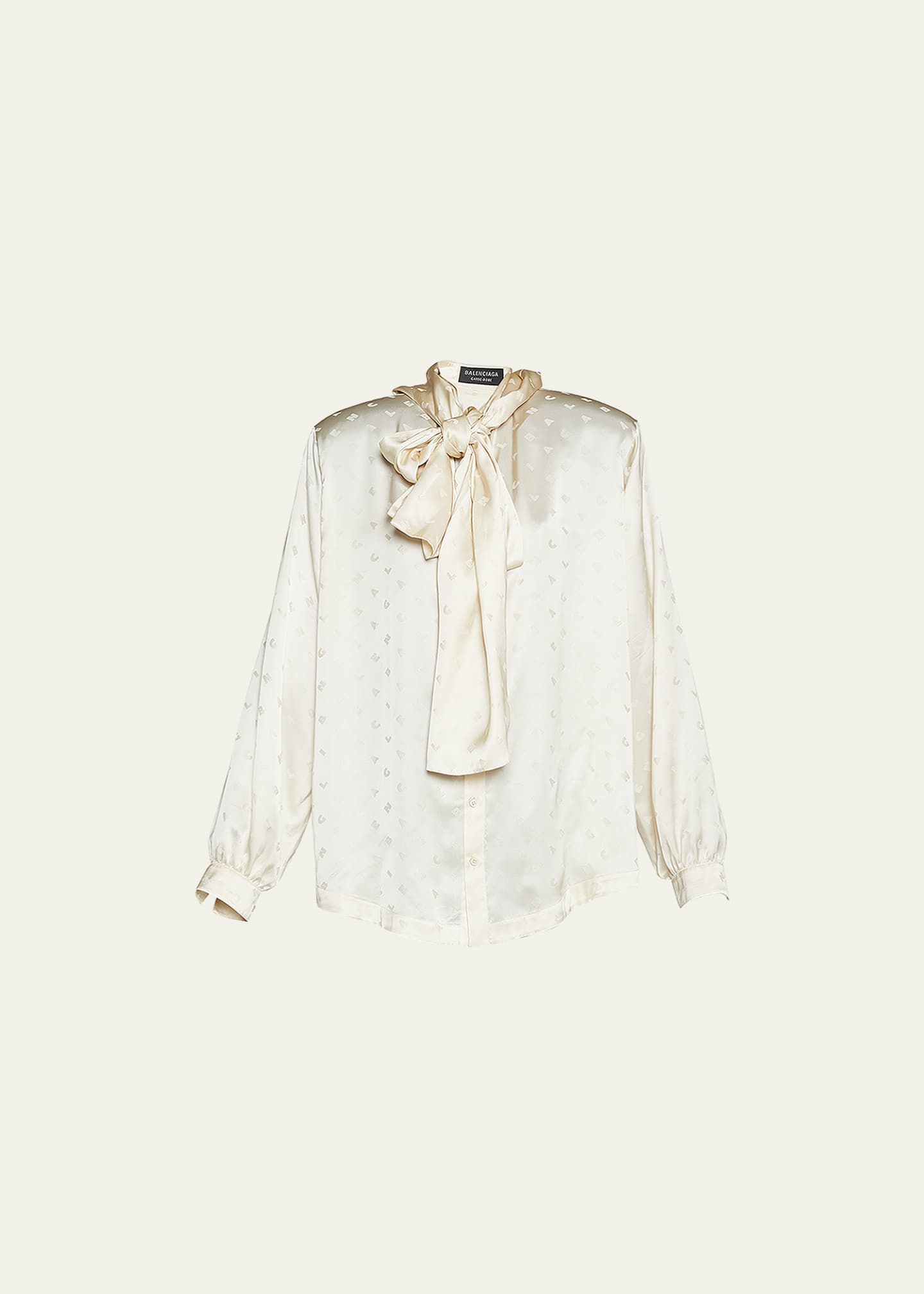 Balenciaga white blouse deals