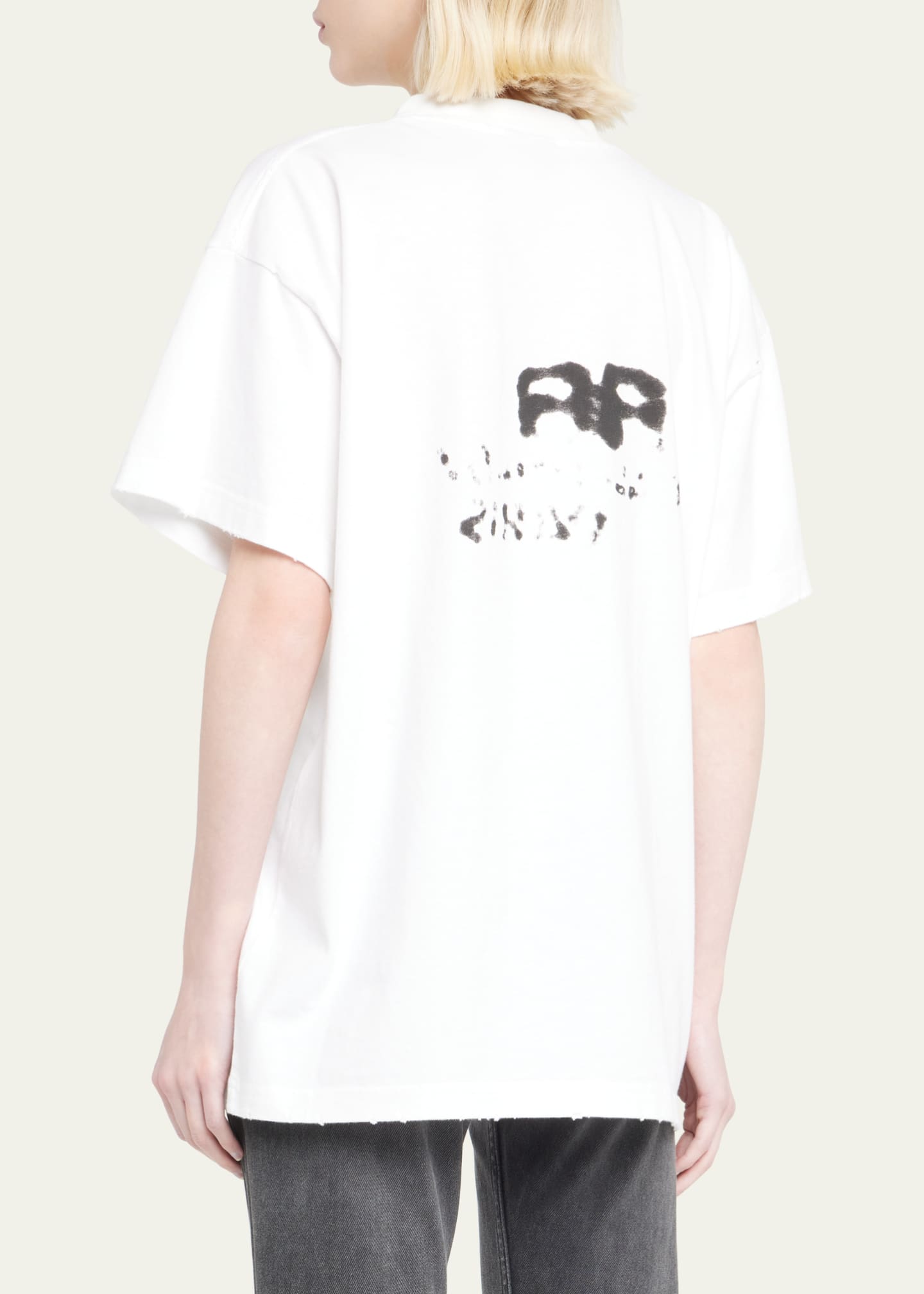 balenciaga t shirt spray