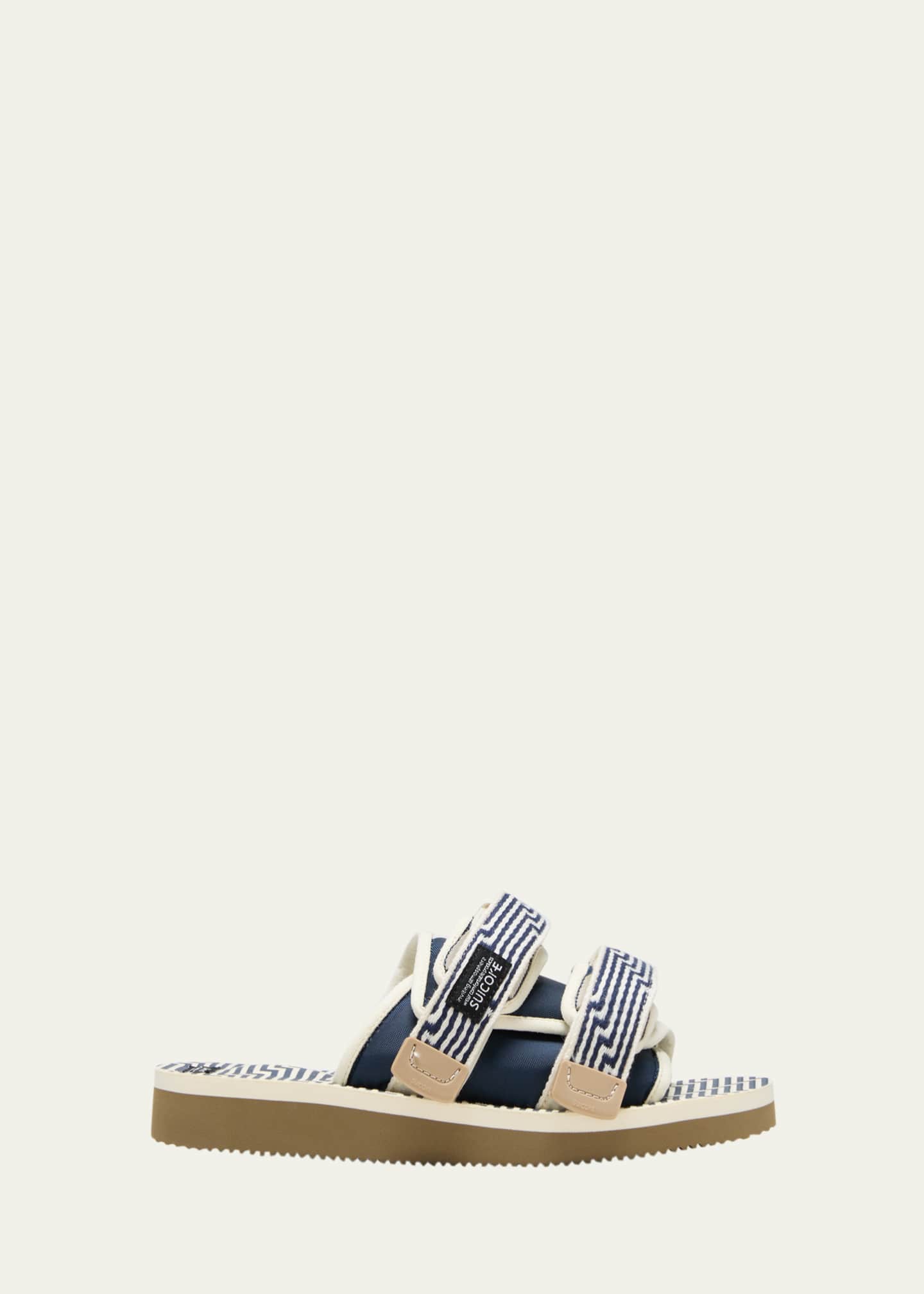 Moto Cab Woven Dual-Buckle Sandals