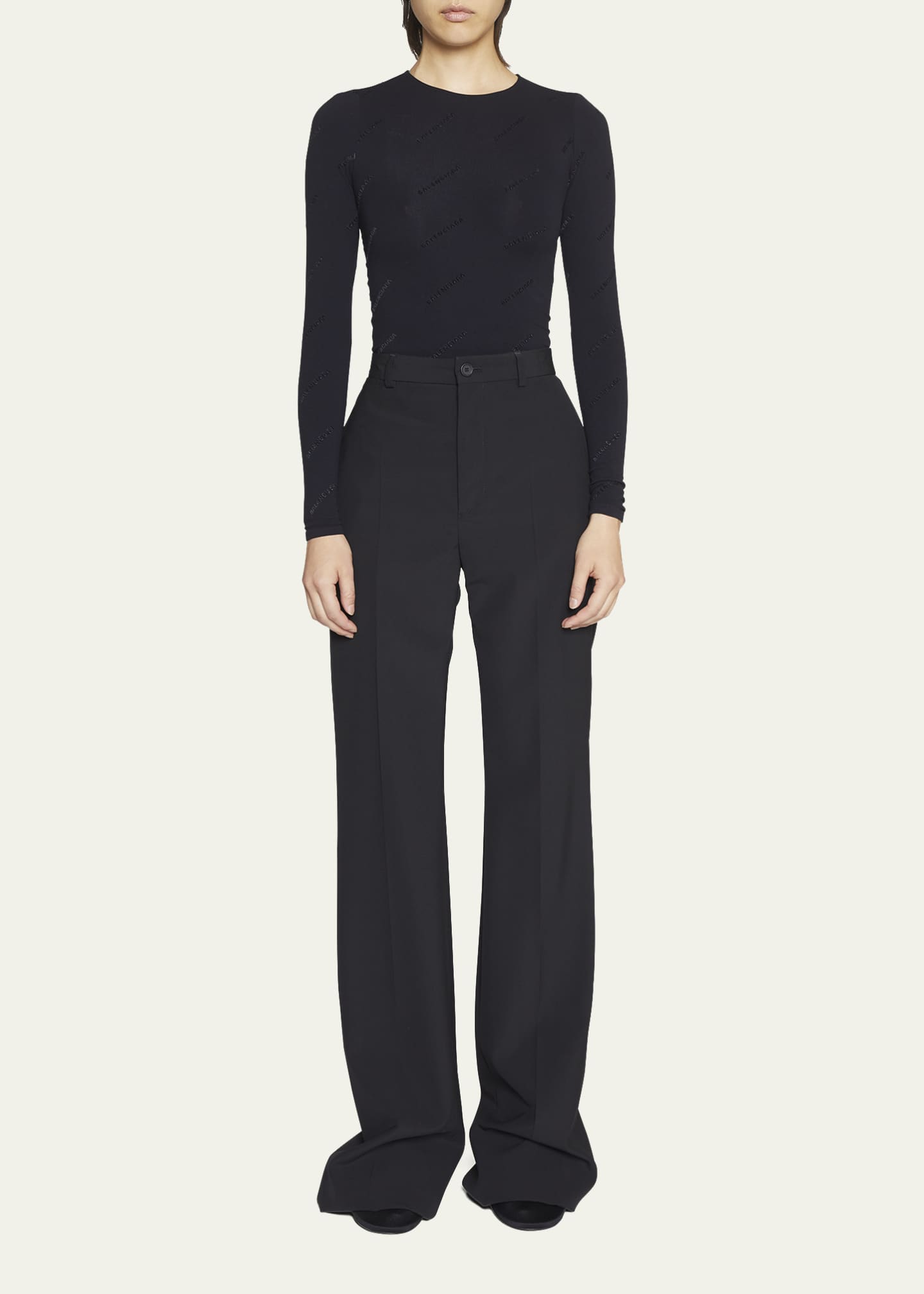 Balenciaga sports slacks two-tuck Used STOC-0 | eBay