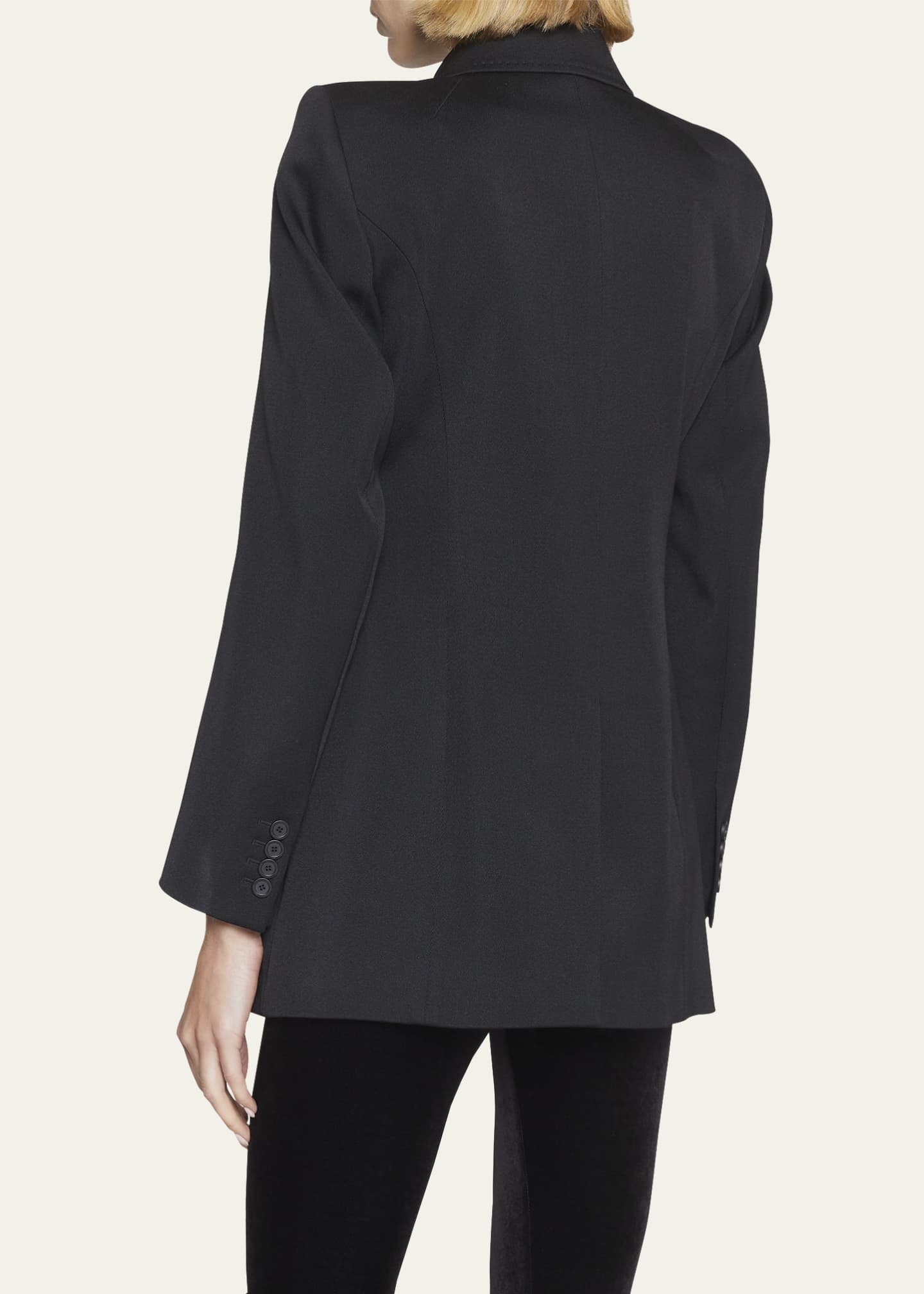 Balenciaga Hourglass Double-Breasted Wool Blazer - Bergdorf Goodman