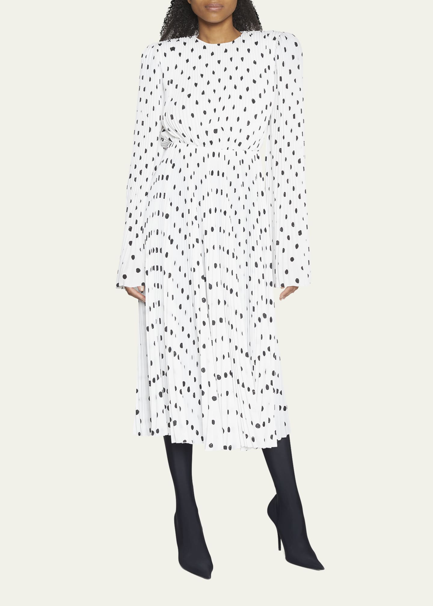 Balenciaga polka hotsell dot dress