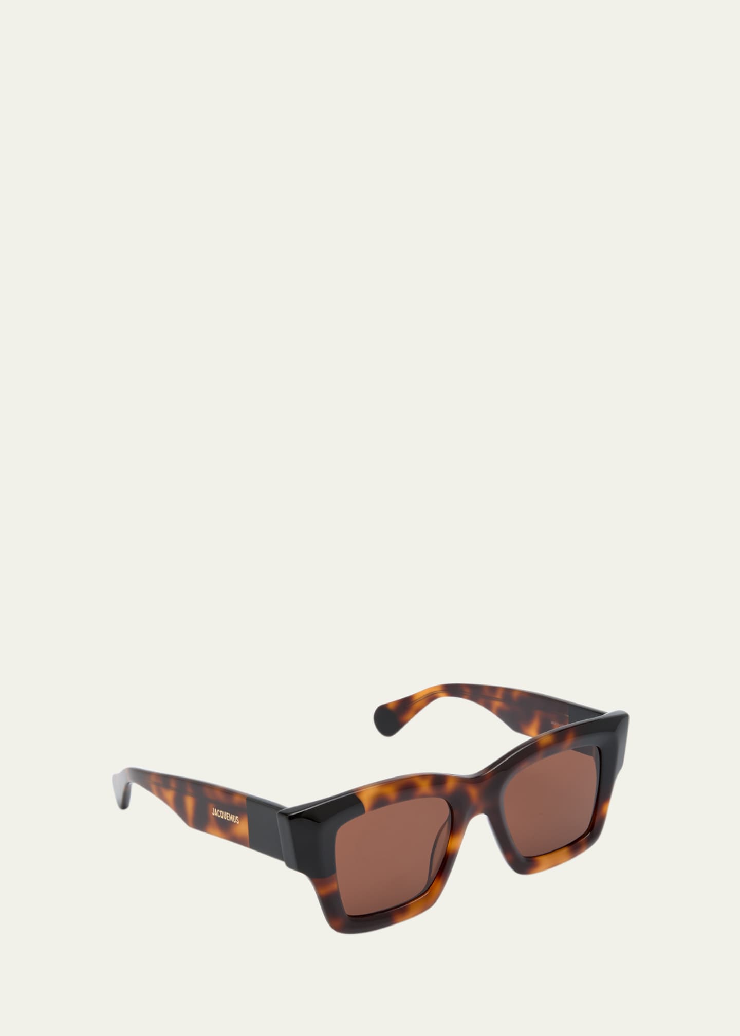 Jacquemus Les Lunettes Baci Square Acetate Sunglasses Image 3 of 5