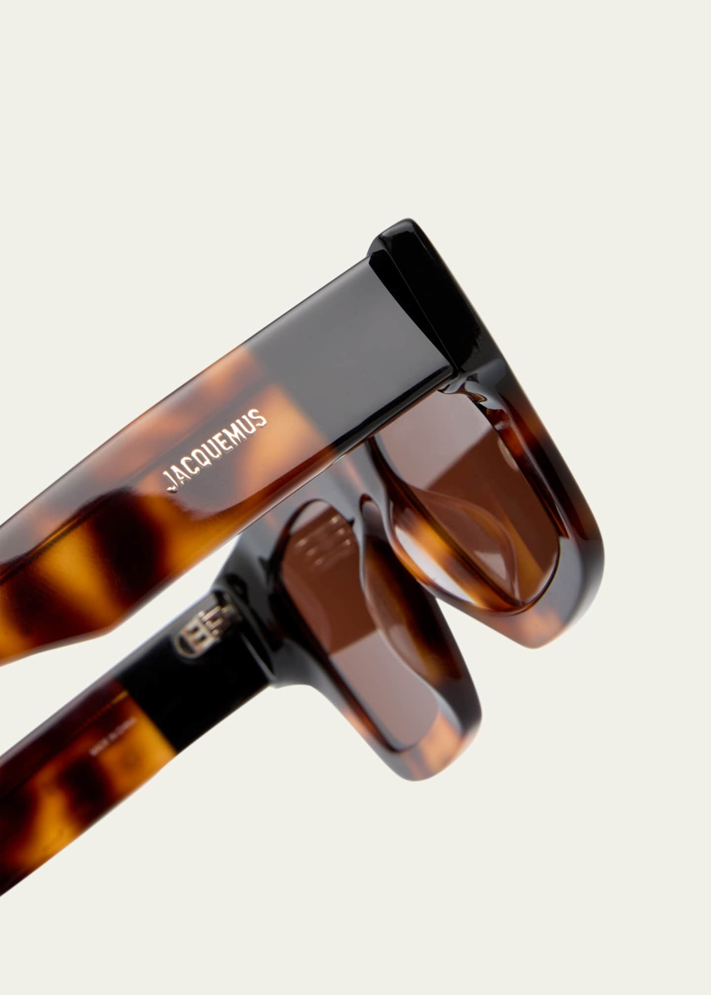 Jacquemus Les Lunettes Baci Square Acetate Sunglasses Image 4 of 5