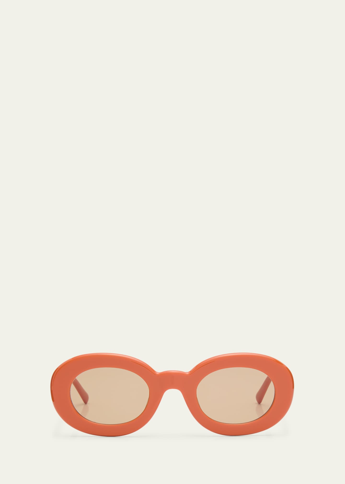 Jacquemus Les Lunettes Pralu Oval Acetate Sunglasses Image 3 of 5