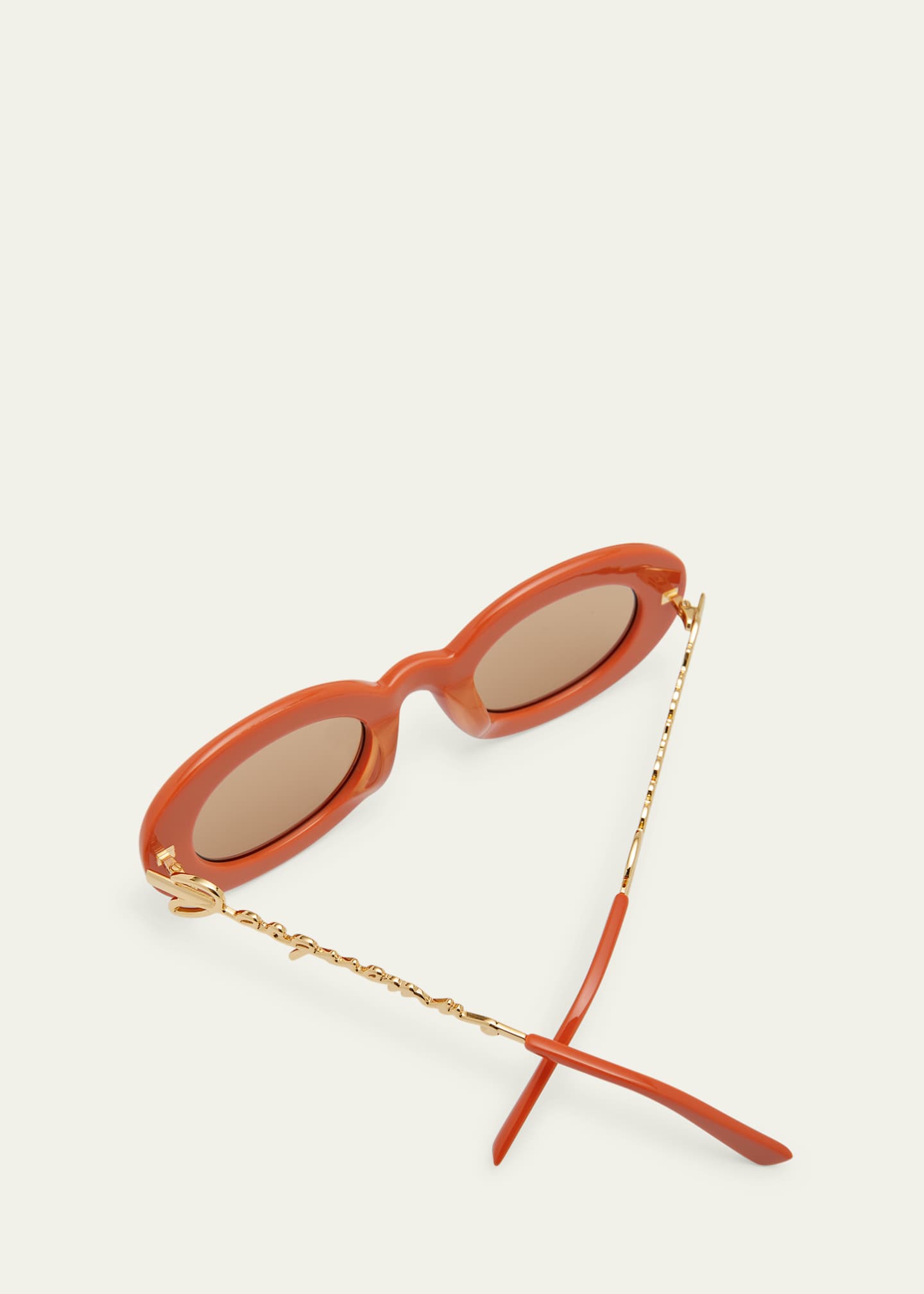 Jacquemus Les Lunettes Pralu Oval Acetate Sunglasses Image 5 of 5