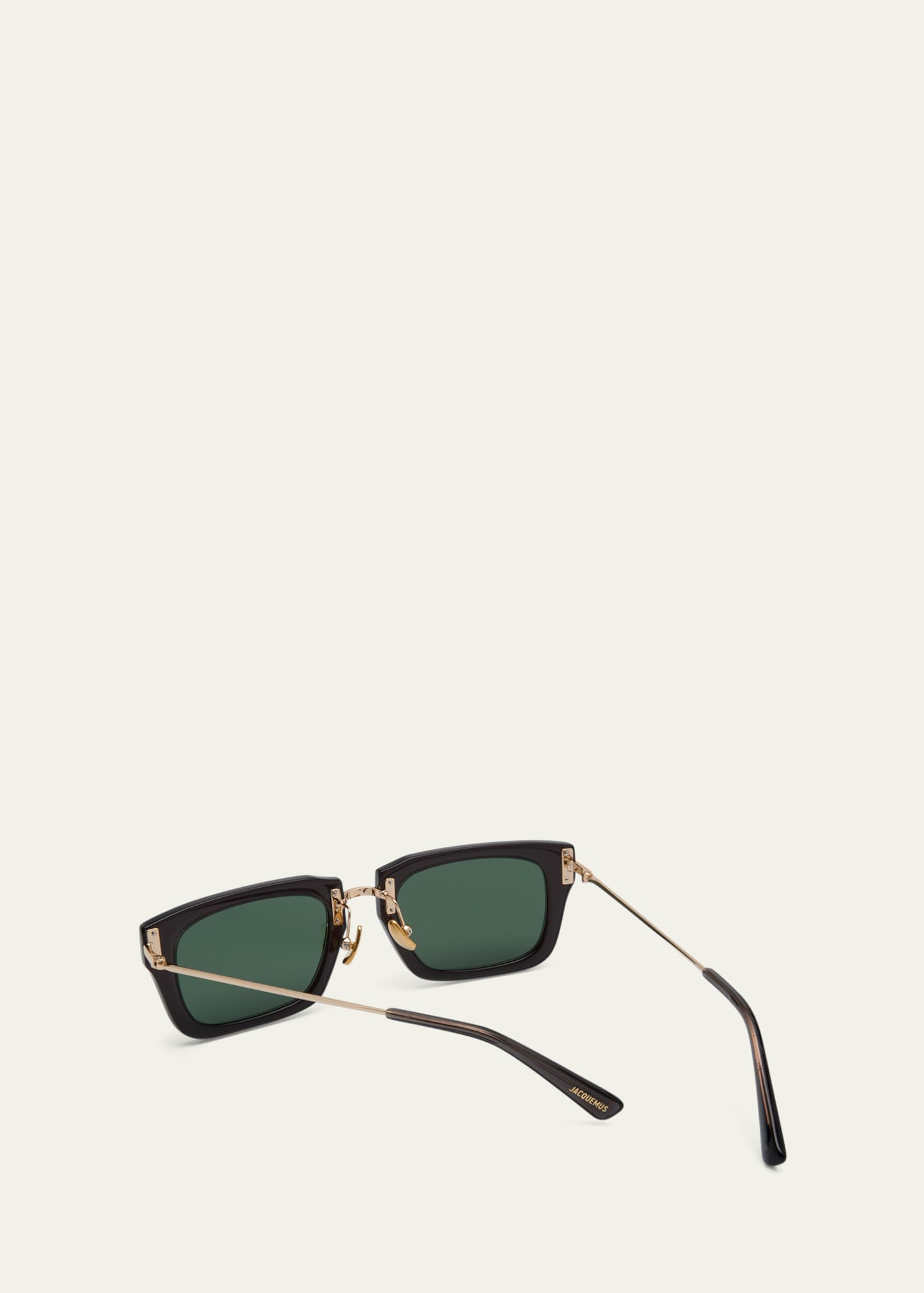 Jacquemus Les Lunettes Soli Acetate Rectangle Sunglasses Image 2 of 5