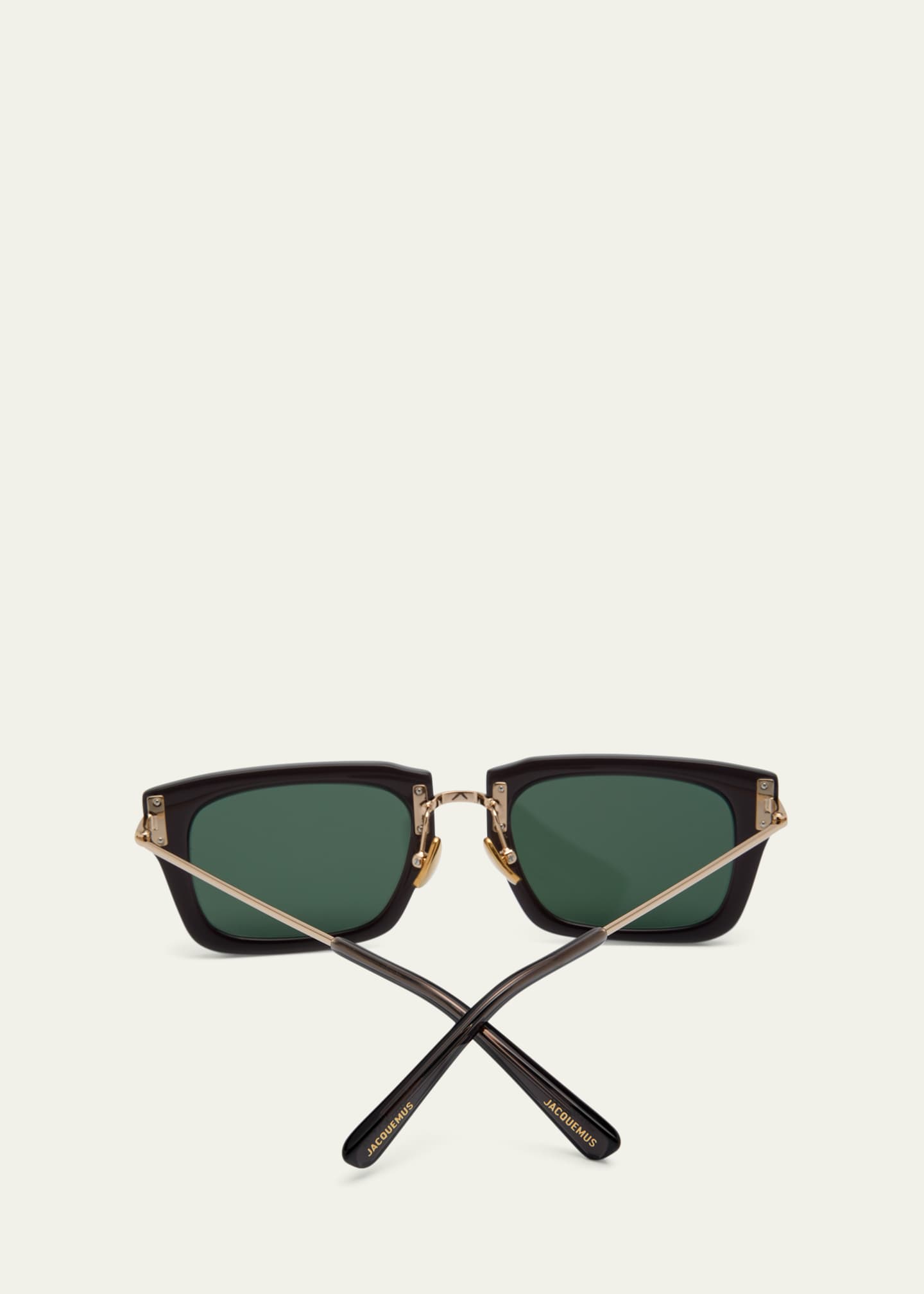 Jacquemus Les Lunettes Soli Acetate Rectangle Sunglasses Image 4 of 5