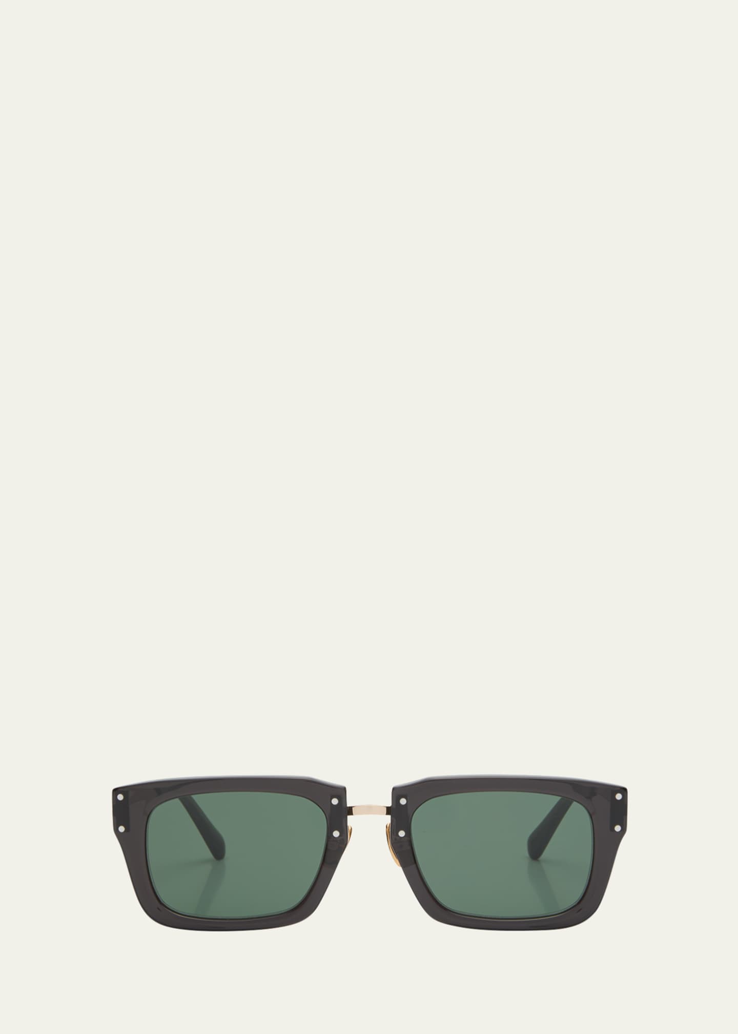 Jacquemus Les Lunettes Soli Acetate Rectangle Sunglasses Image 1 of 5