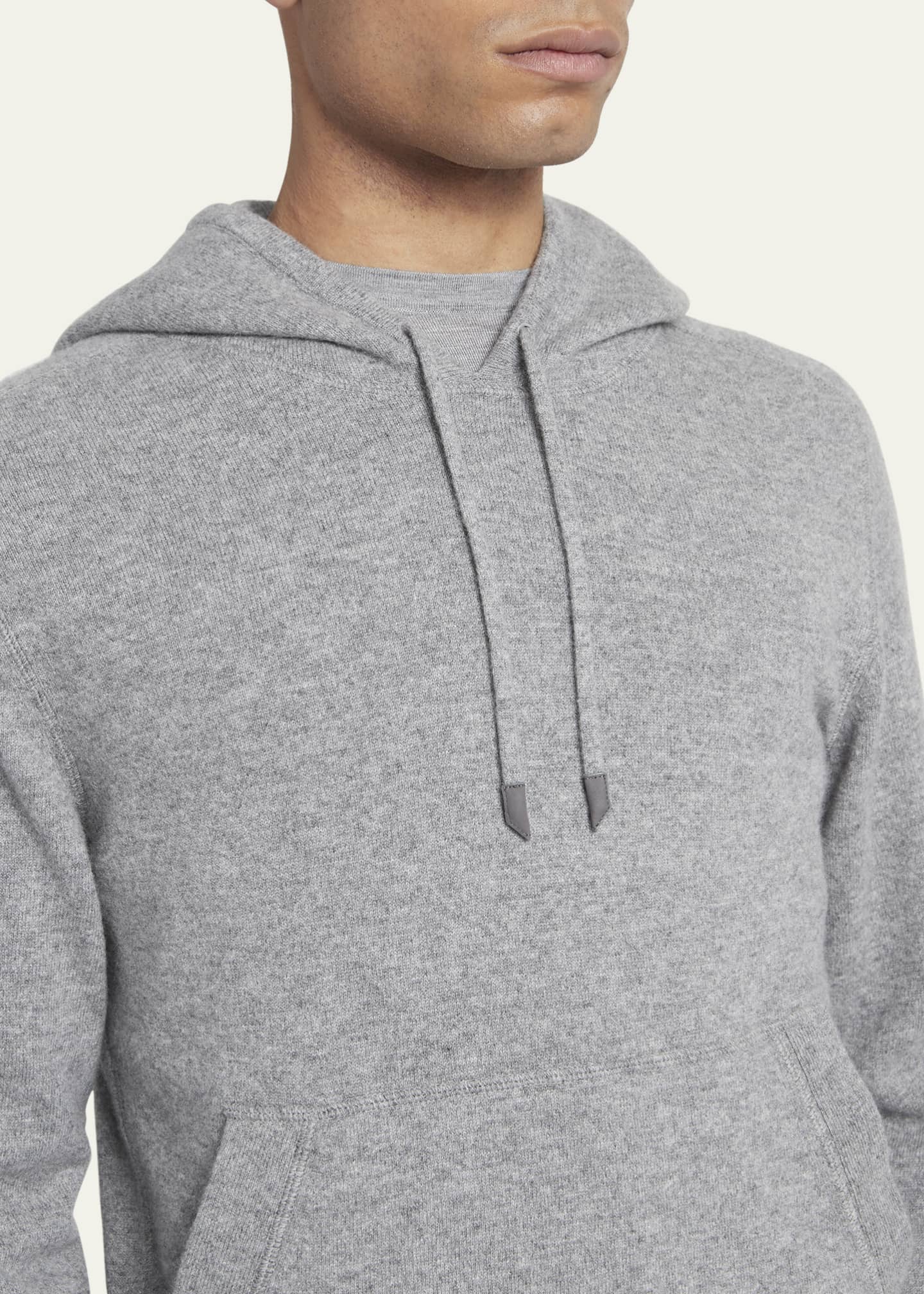 Men's cashmere hoodie store