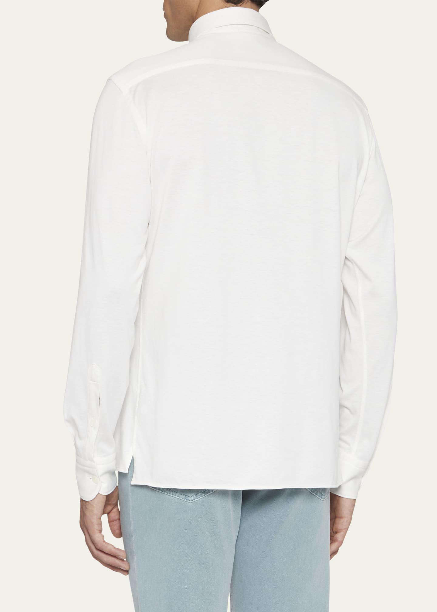 Zegna long sleeve polo online