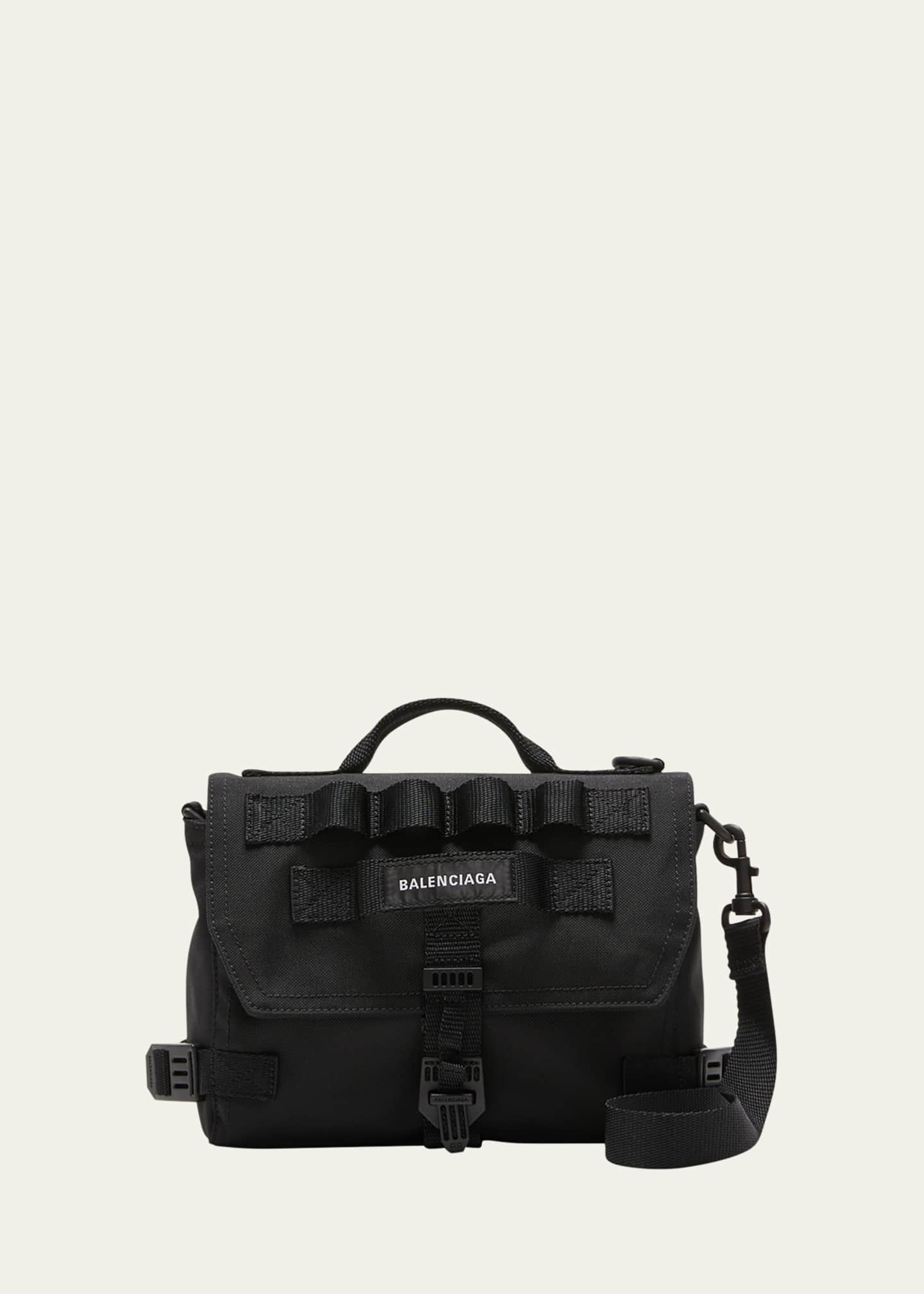 Balenciaga Men's Army Messenger Bag Bergdorf Goodman