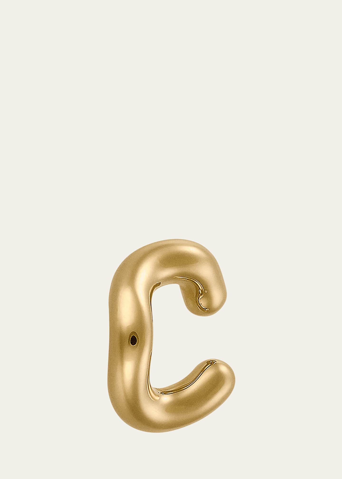 Charlotte Chesnais Gold Vermeil Wave Ear Cuff Image 2 of 2