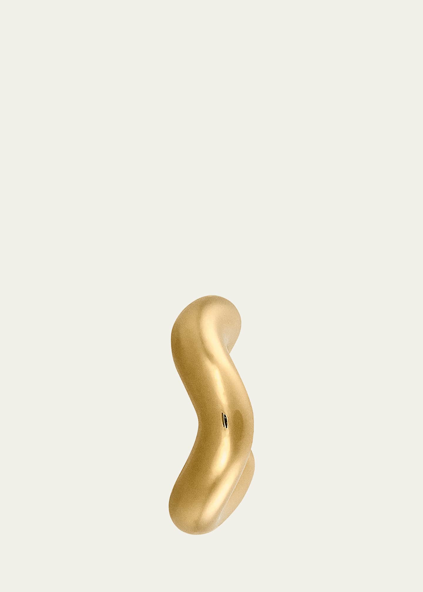 Charlotte Chesnais Gold Vermeil Wave Ear Cuff Image 1 of 2