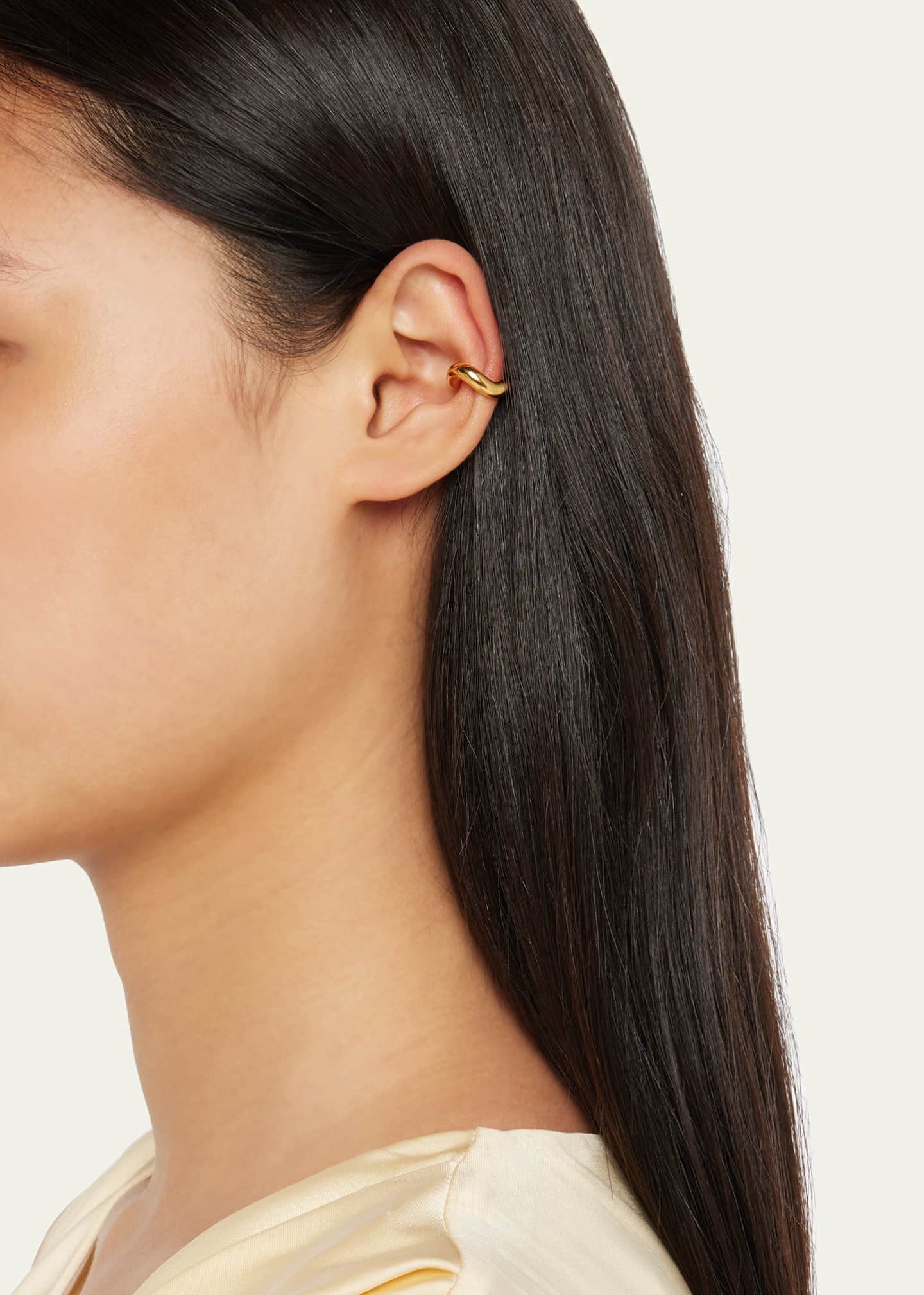 Charlotte Chesnais Gold Vermeil Wave Ear Cuff - Bergdorf Goodman