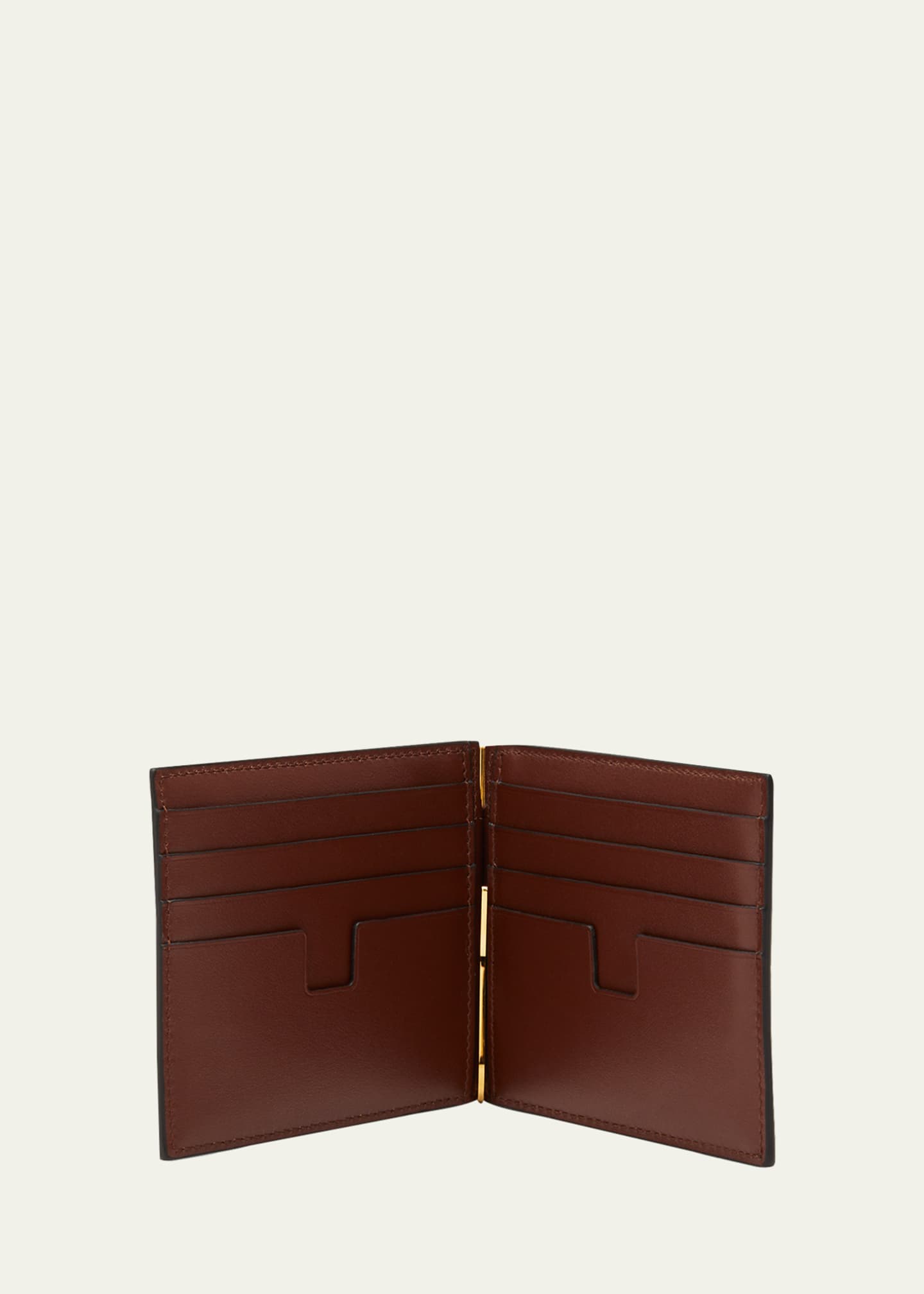TOM FORD Men's Croc-Printed Leather Money Clip Wallet - Bergdorf Goodman