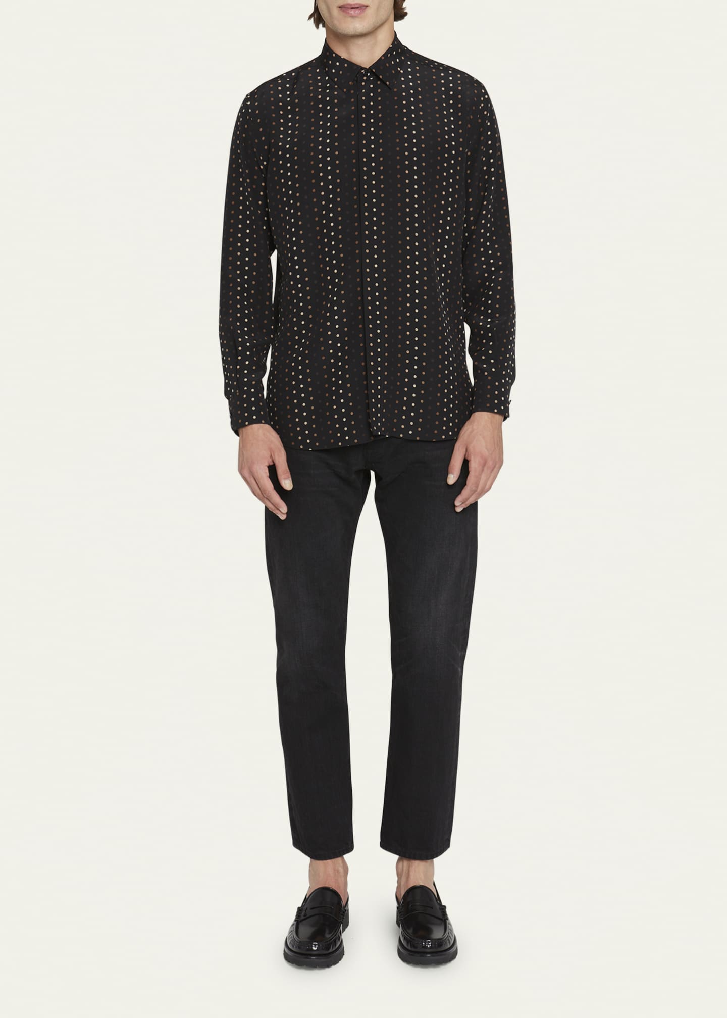 Yves saint laurent dress shirt 2025