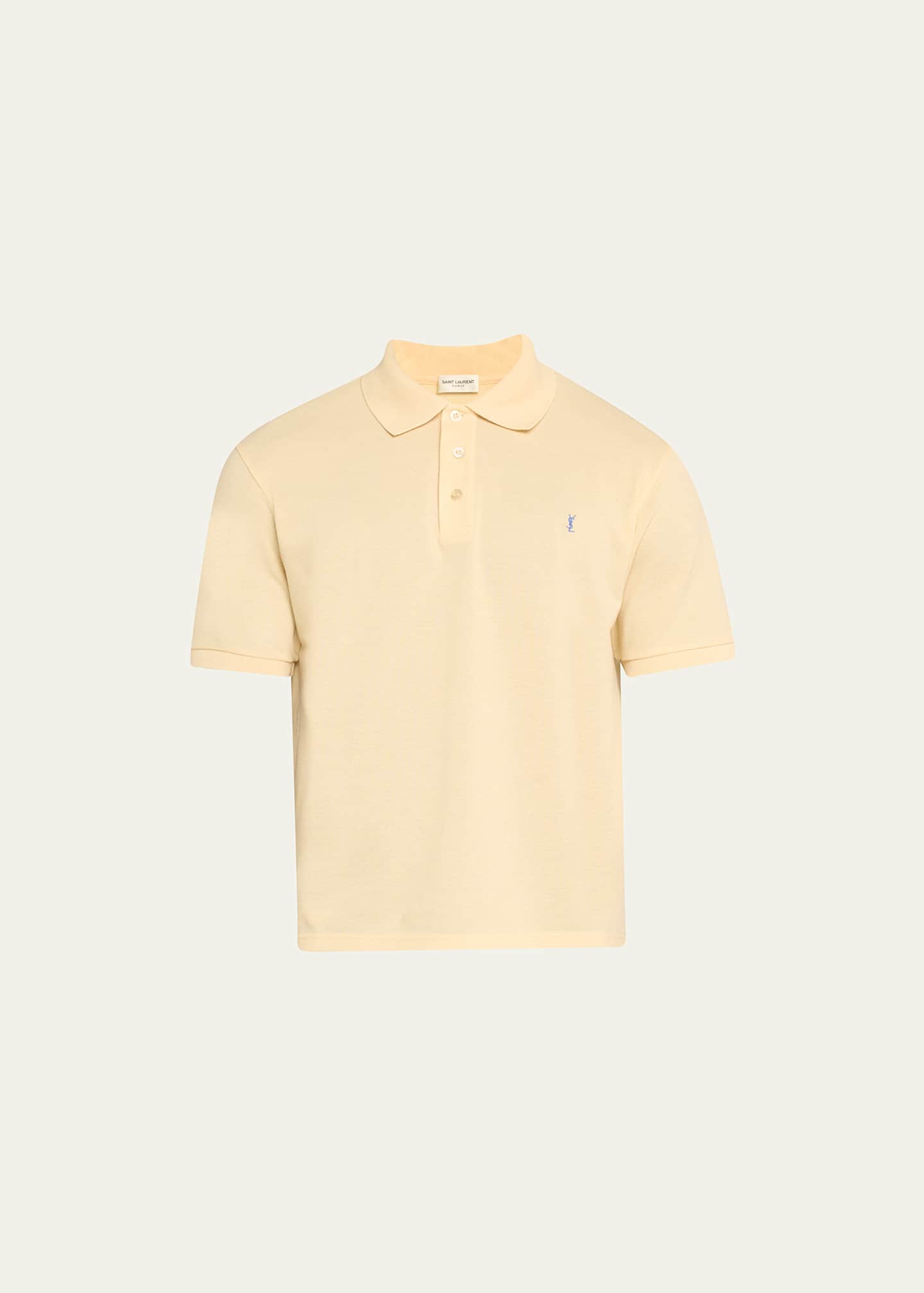 Yves saint laurent men's polo shirt top