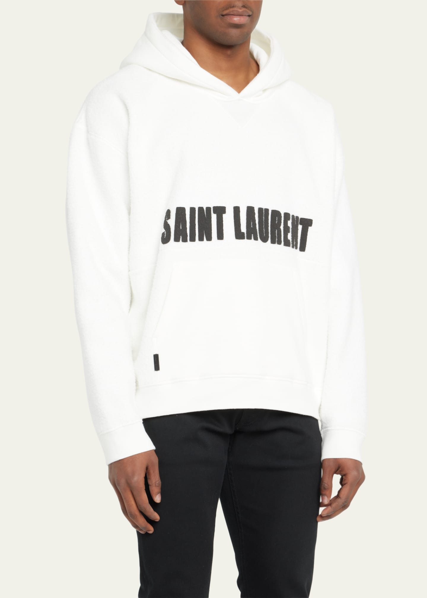 Saint laurent deals hoodie mens