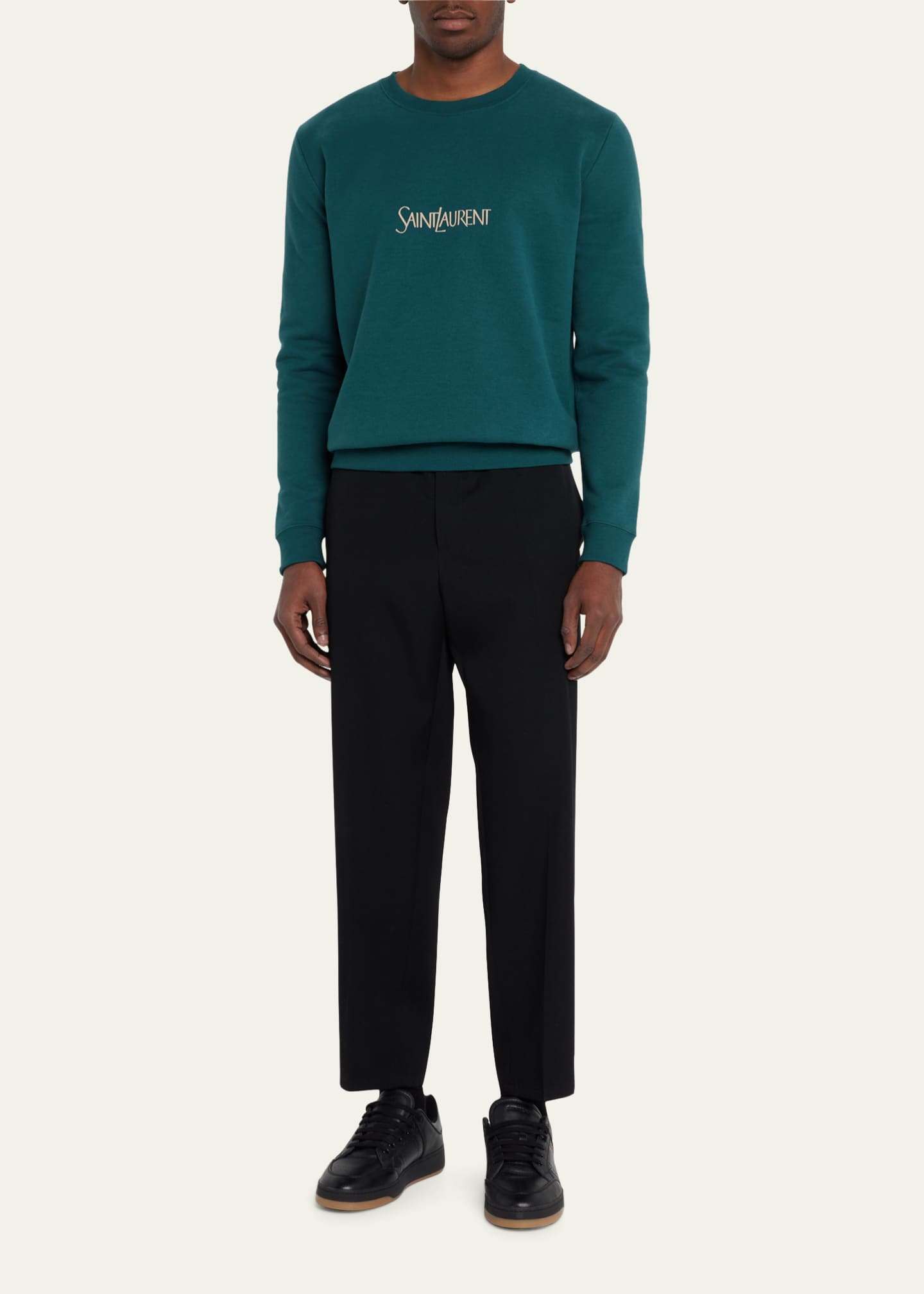 Saint laurent crew neck store