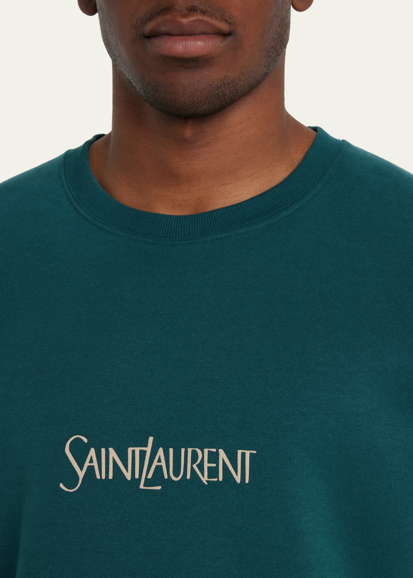 Saint laurent top crew neck