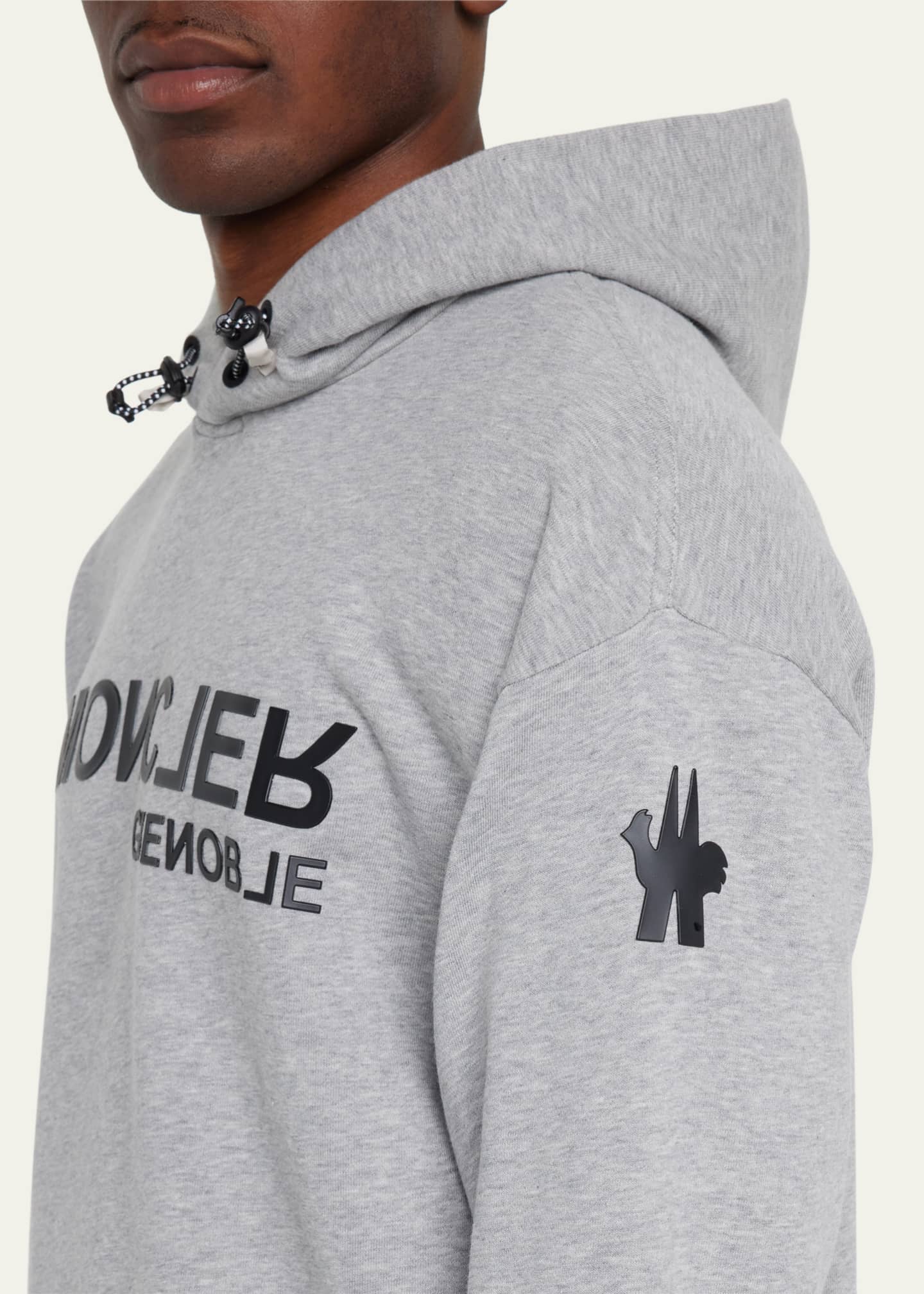 Moncler Grenoble Men s Logo Lettering Hoodie Bergdorf Goodman