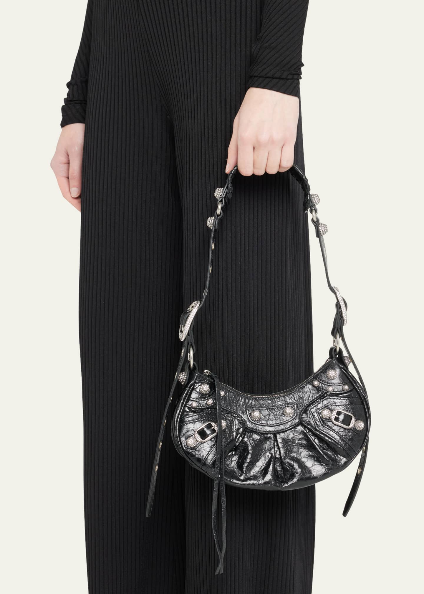 Balenciaga Le Cagole XS Lambskin Leather Shoulder Bag - Bergdorf