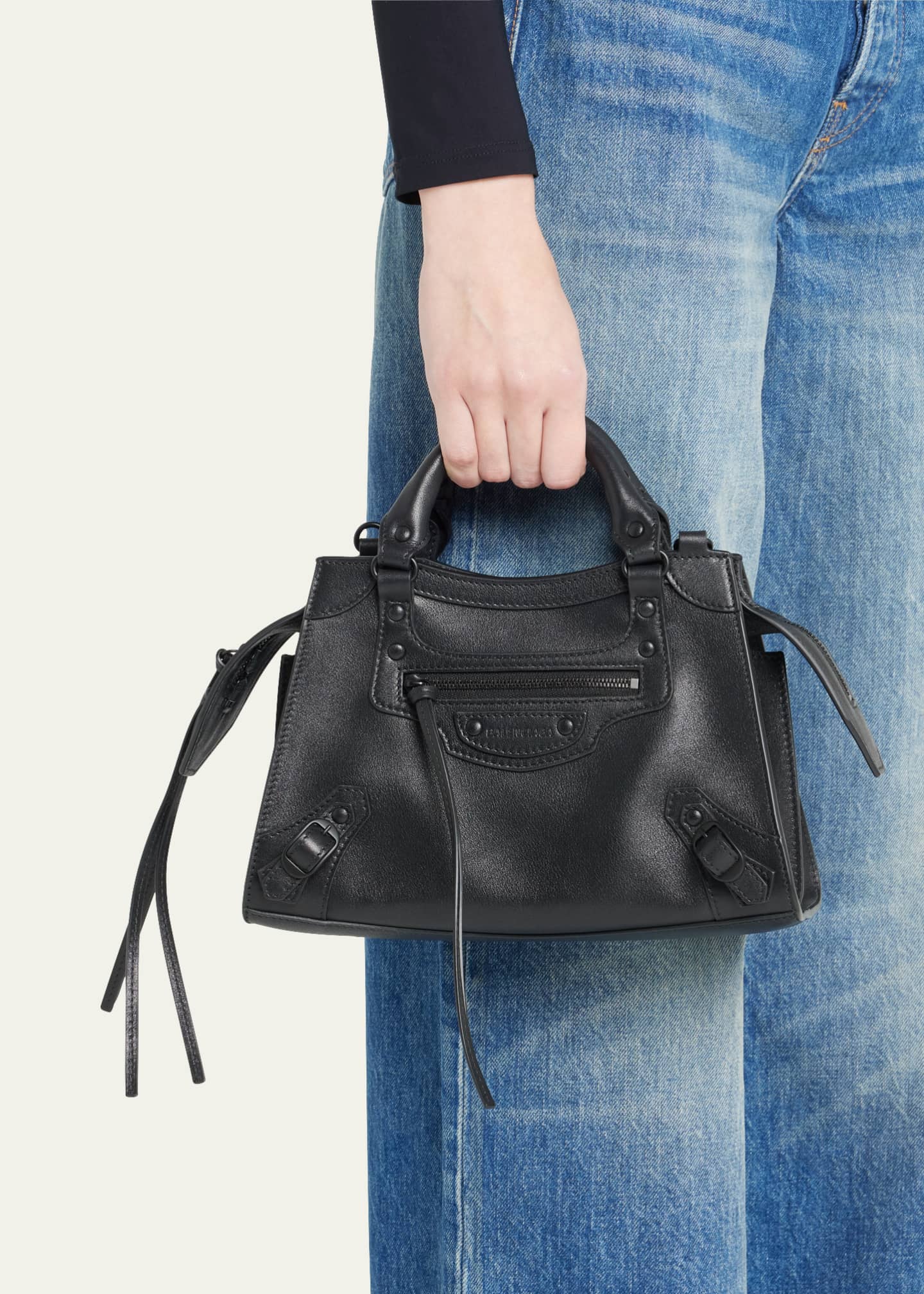 Balenciaga Neo Classic City Mini Leather Top-Handle Bag