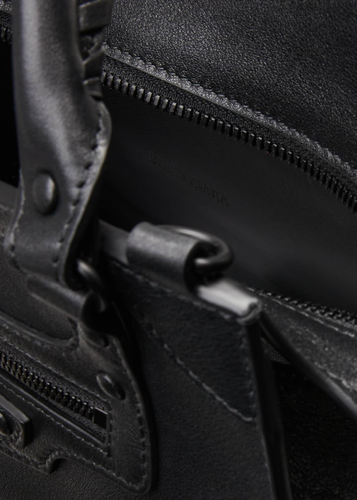 Balenciaga matte black bag on sale