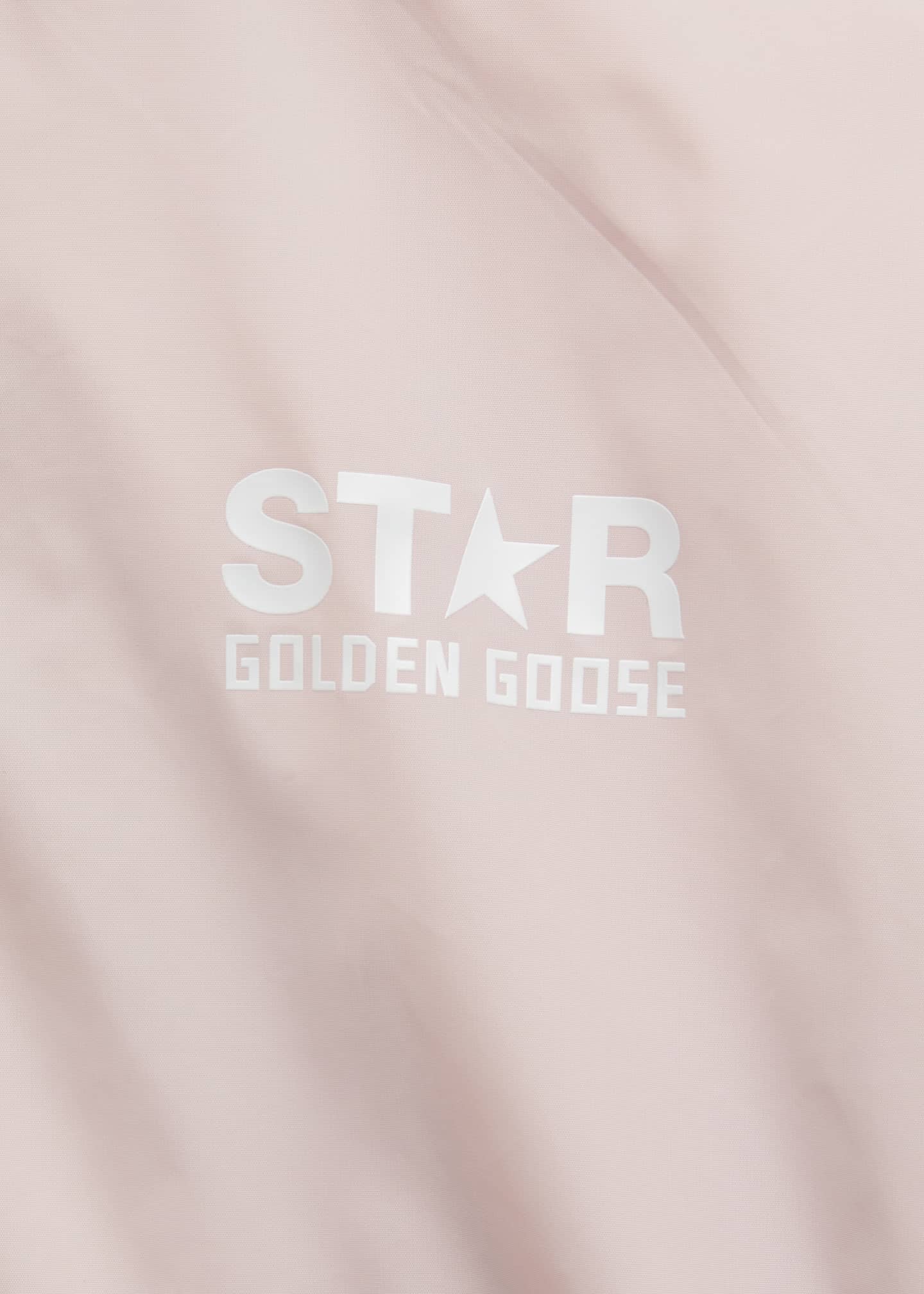 Golden Goose Girl's Star Logo-Print Windbreaker, Size 4-10 Image 3 of 3