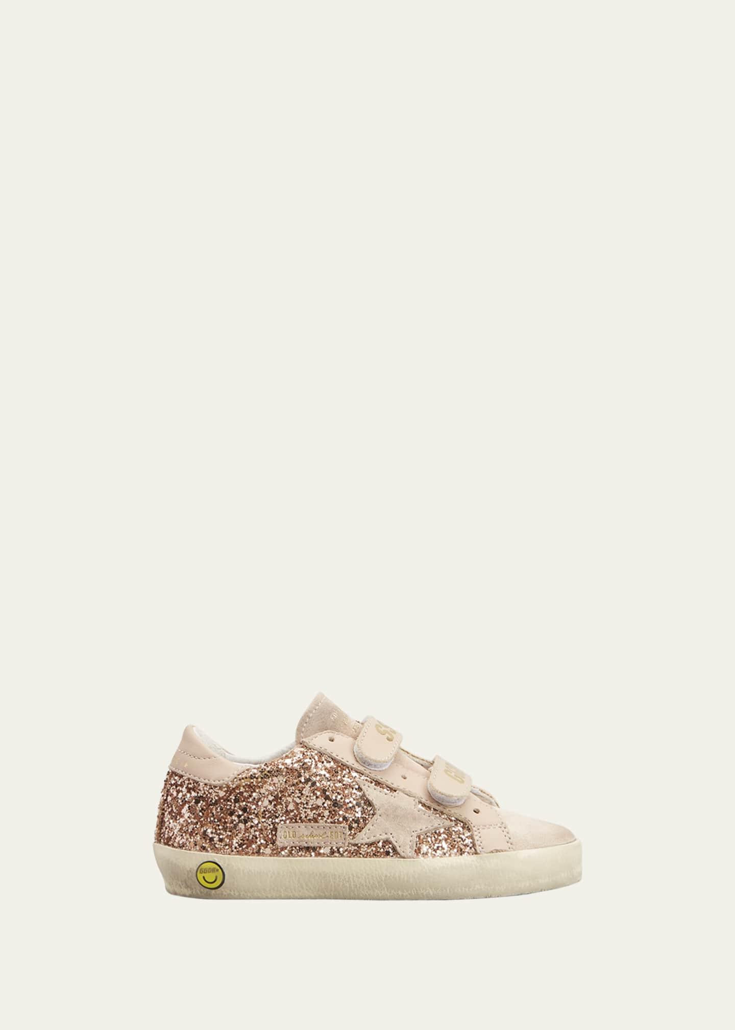 Low-Top Glitter Sneakers