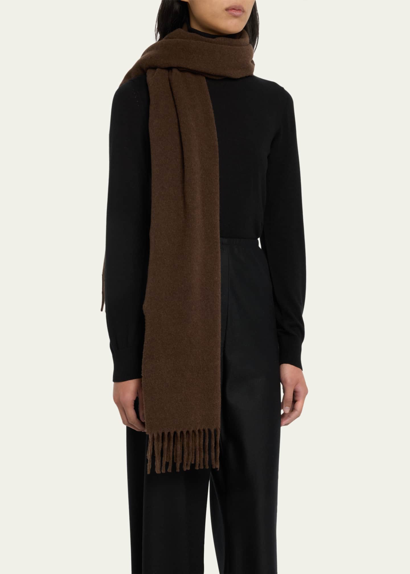 Toteme Classic Virgin Wool Scarf Image 3 of 4