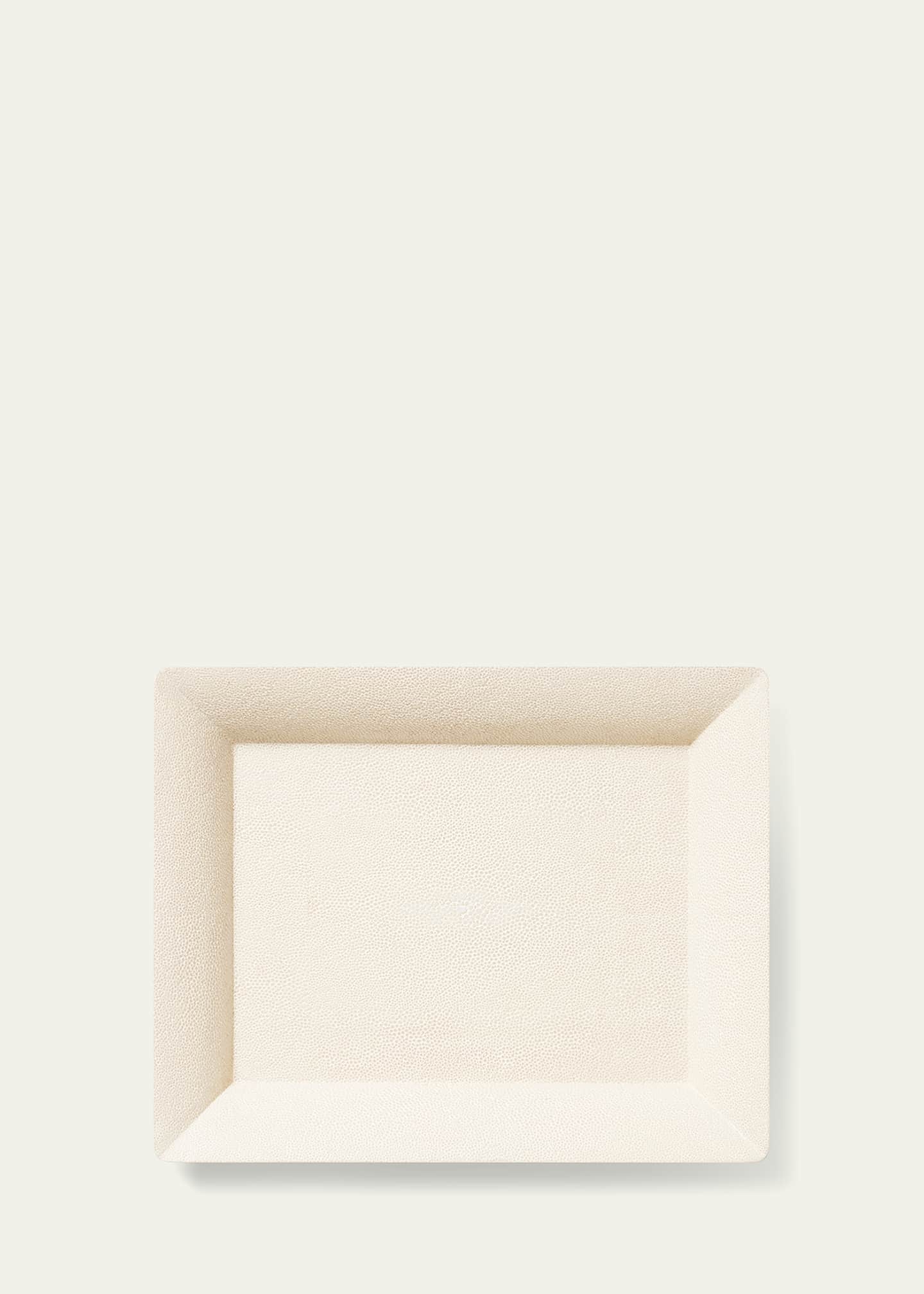 AERIN Faux Shagreen Small Tray Image 2 of 2