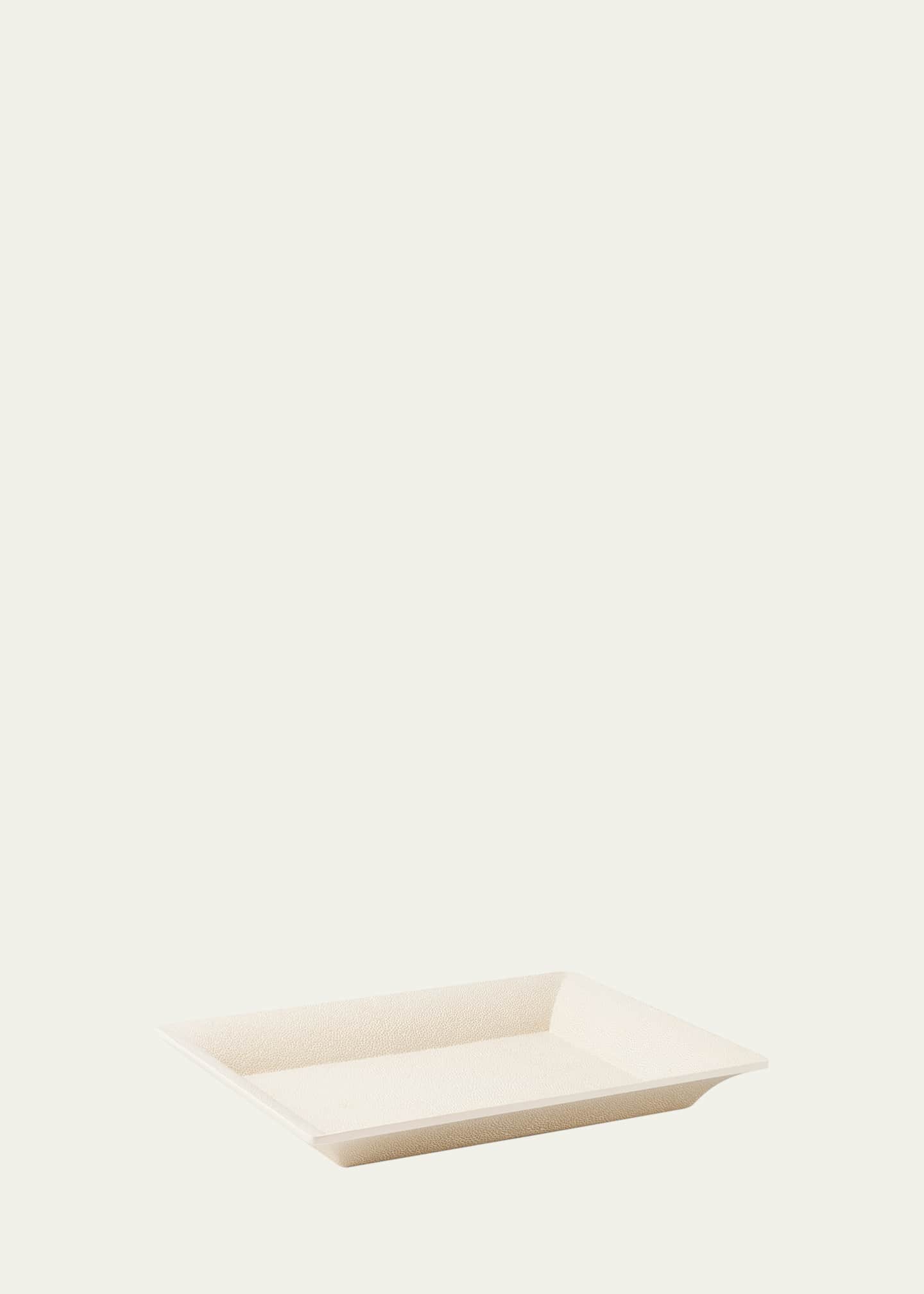 AERIN Faux Shagreen Small Tray Image 1 of 2