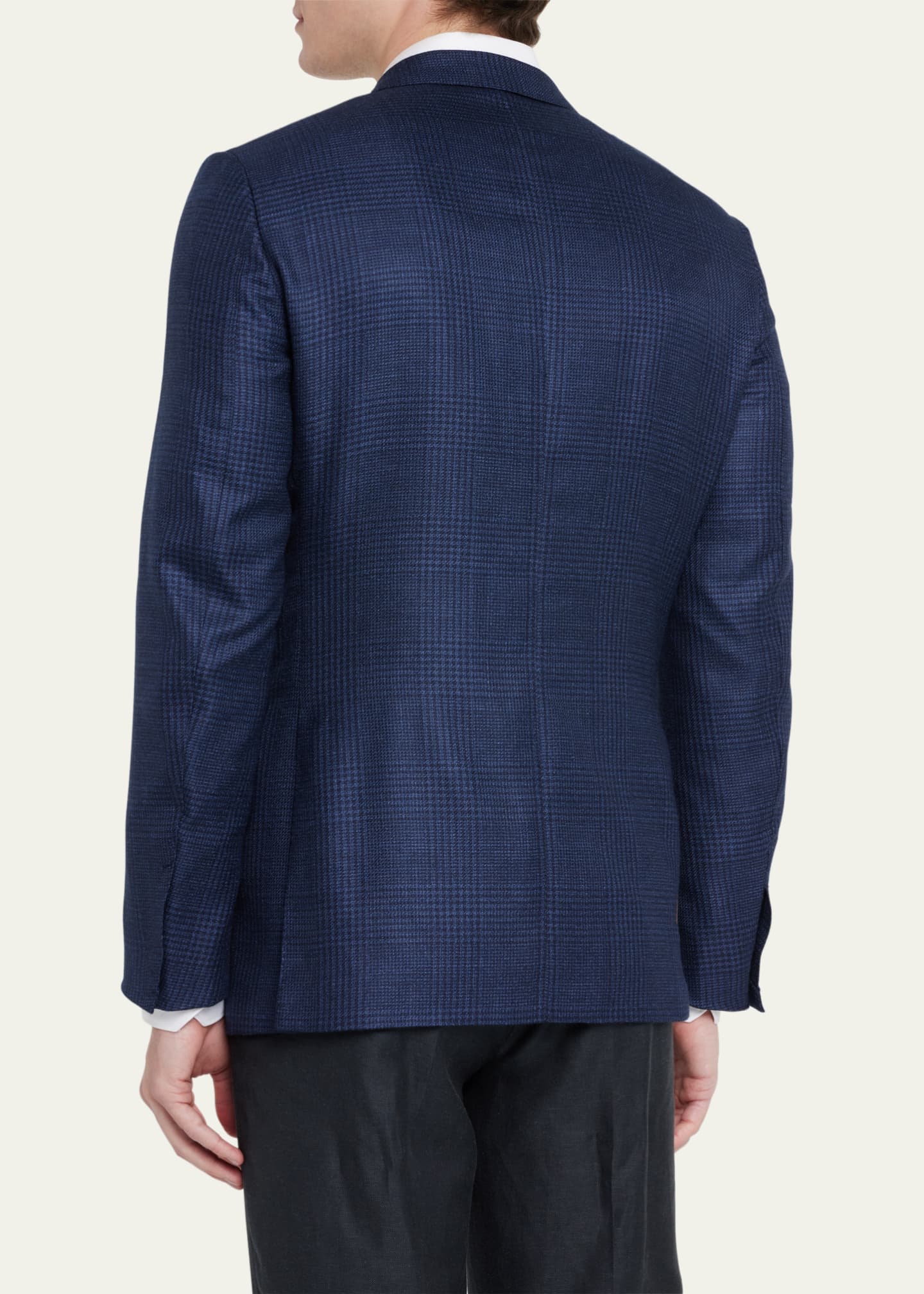 ZEGNA Men's Cashmere-Blend Office Jacket - Bergdorf Goodman