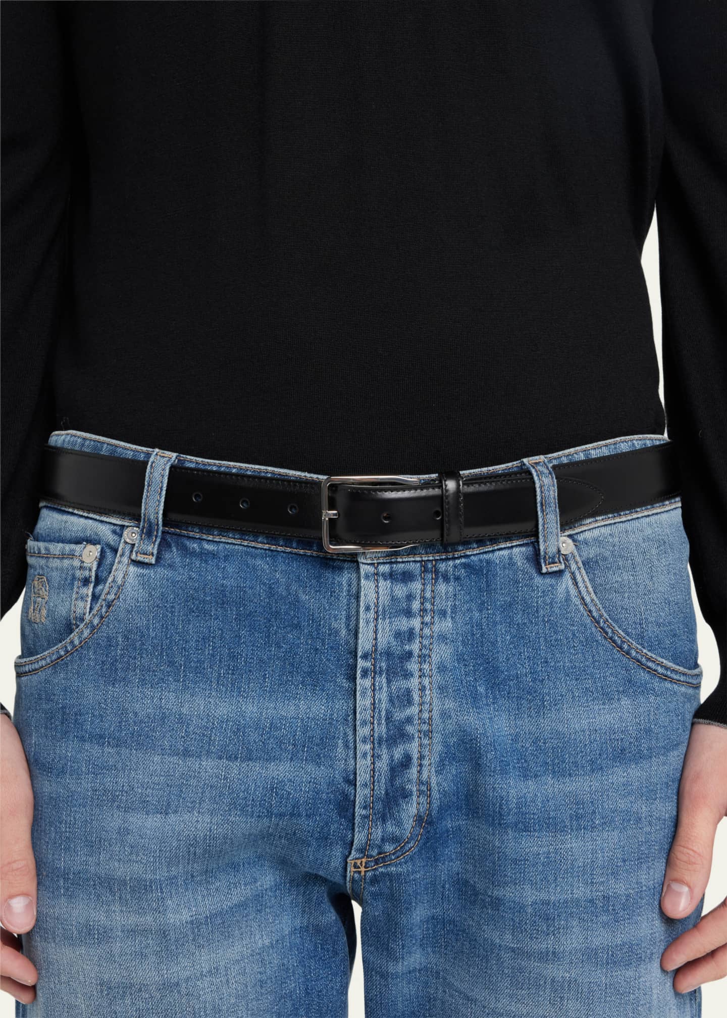 brunello cucinelli men's belt