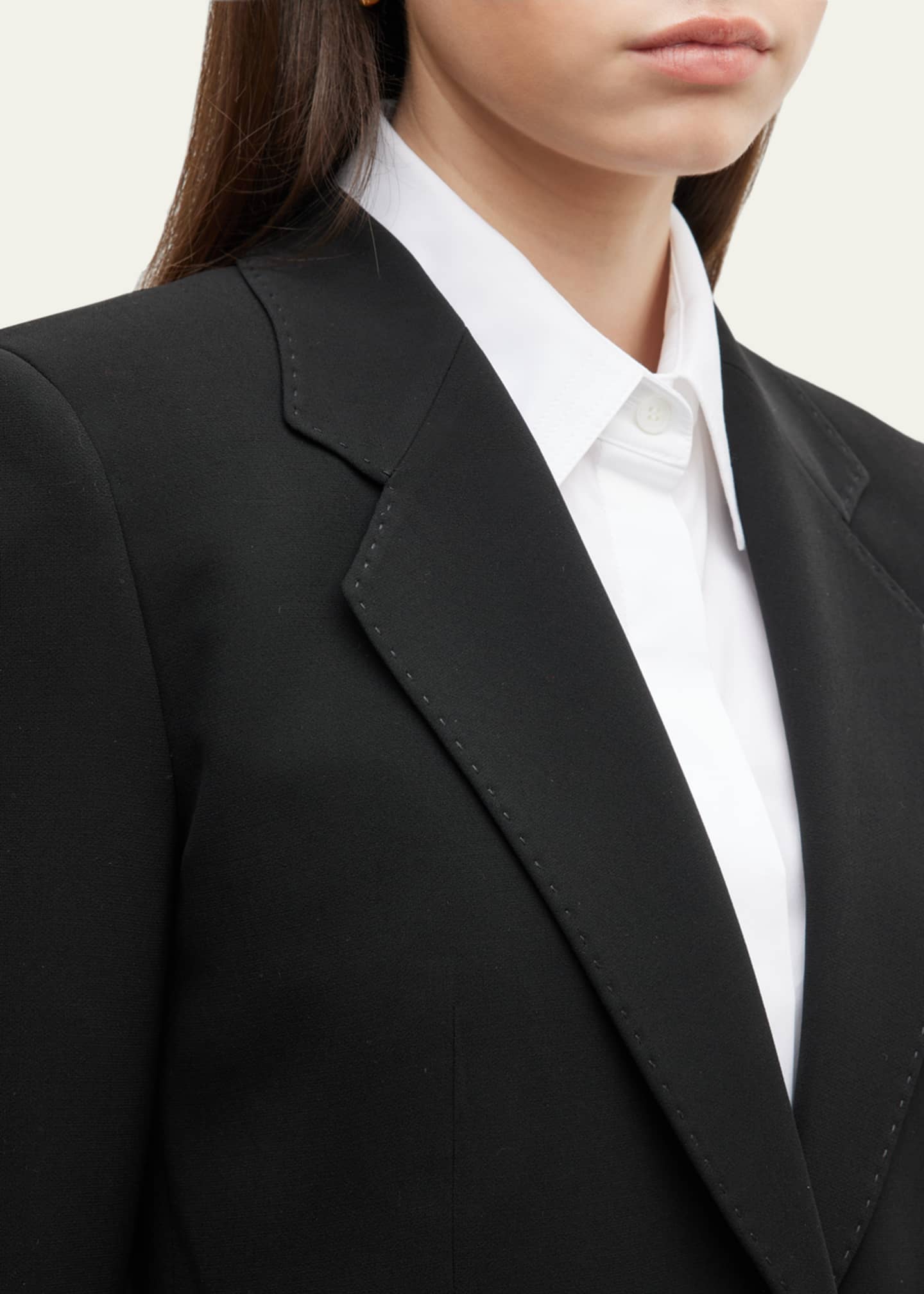 Lafayette 148 New York Holder Single-Button Jacket Image 5 of 5
