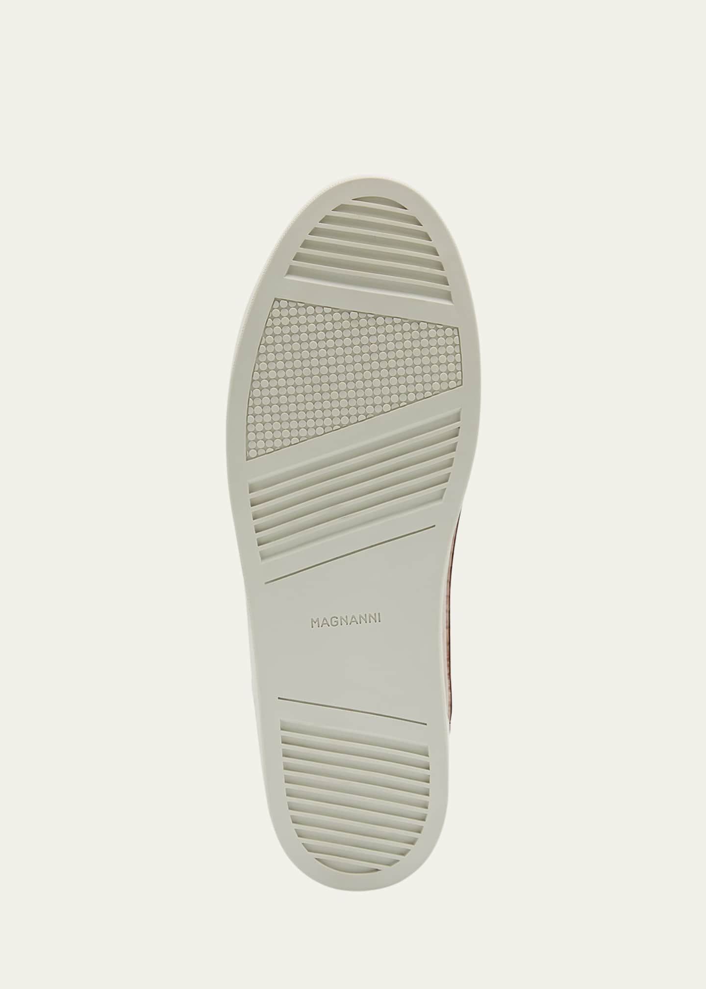 Magnanni Men's Amadeo Bicolor Leather Low-Top Sneakers Image 5 of 5