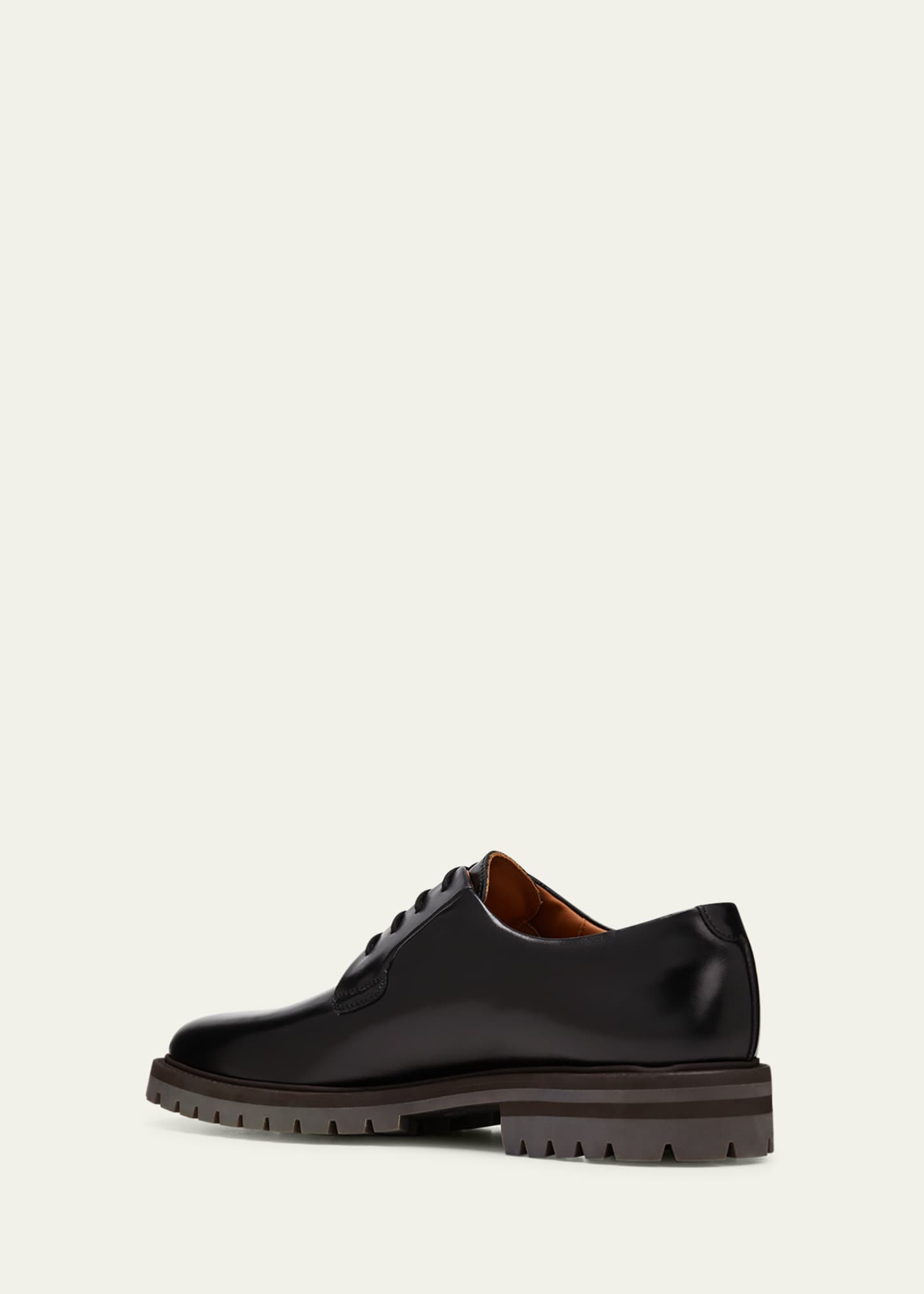 Common Projects Men's Lug Sole Leather Derby Shoes