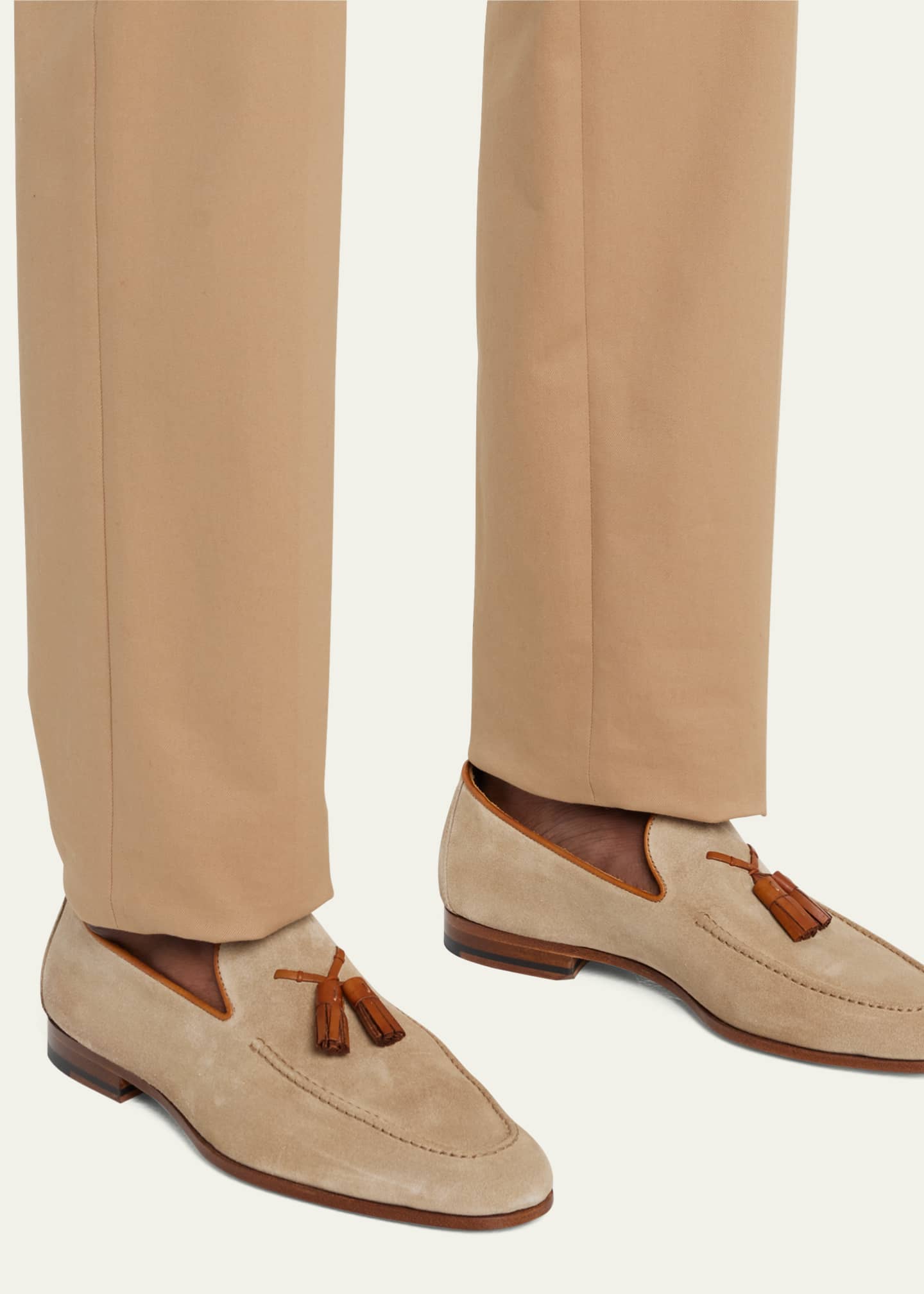 Magnanni suede loafers shop