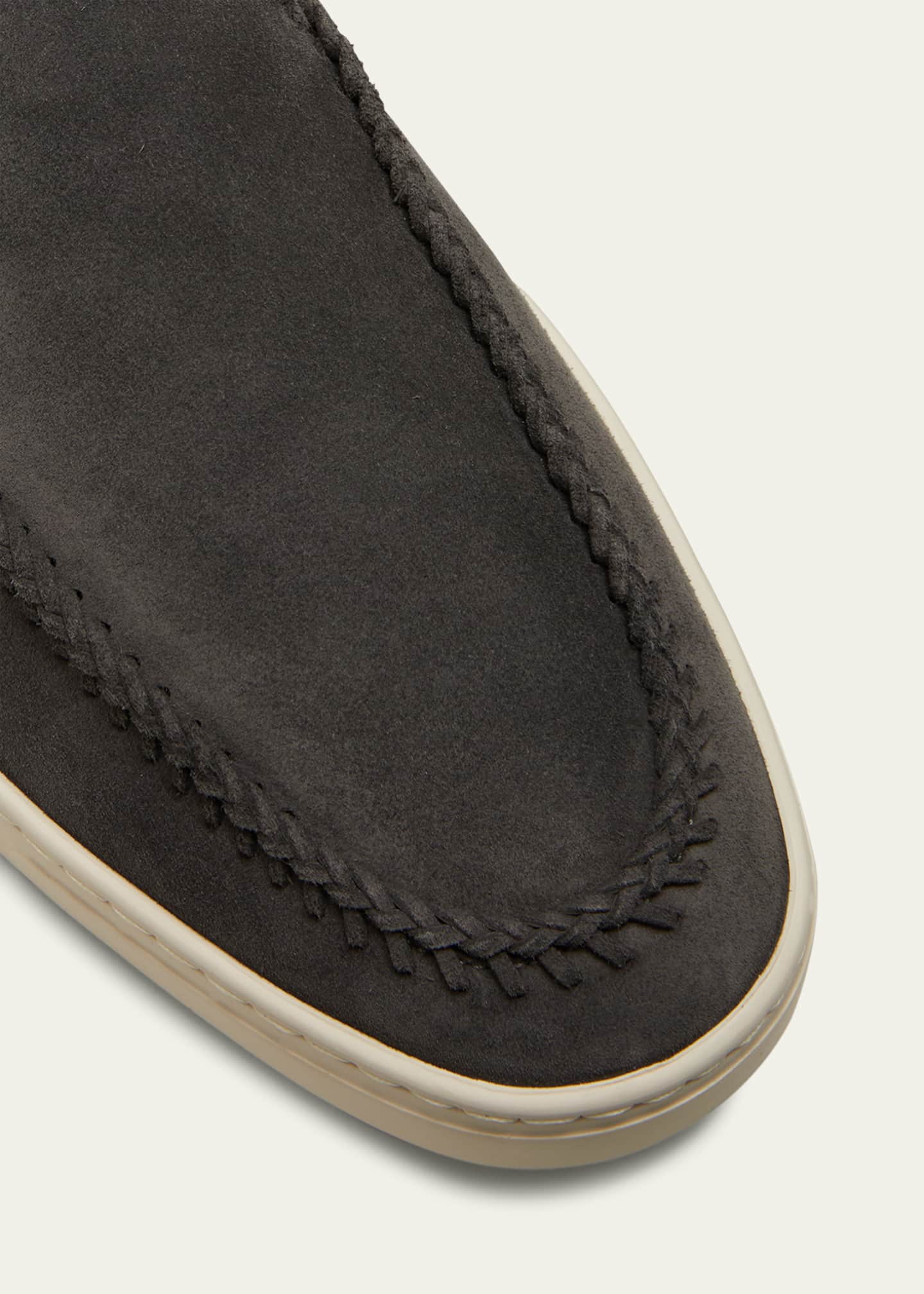 Giorgio Armani Men's Suede Slip-On Sneakers Image 5 of 5