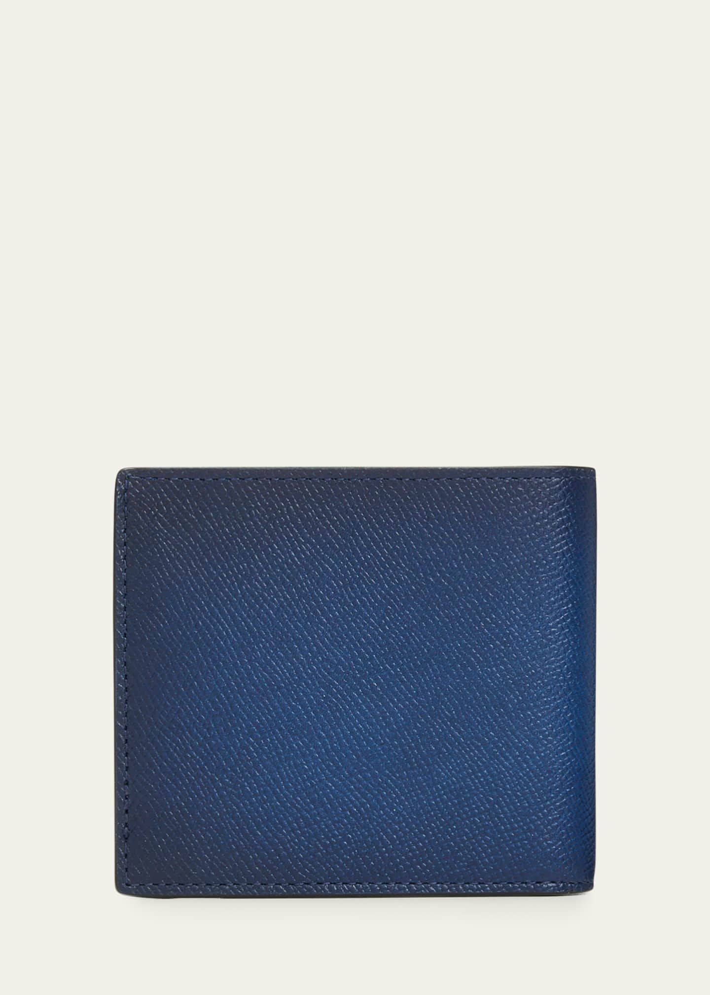 lv blue wallet mens