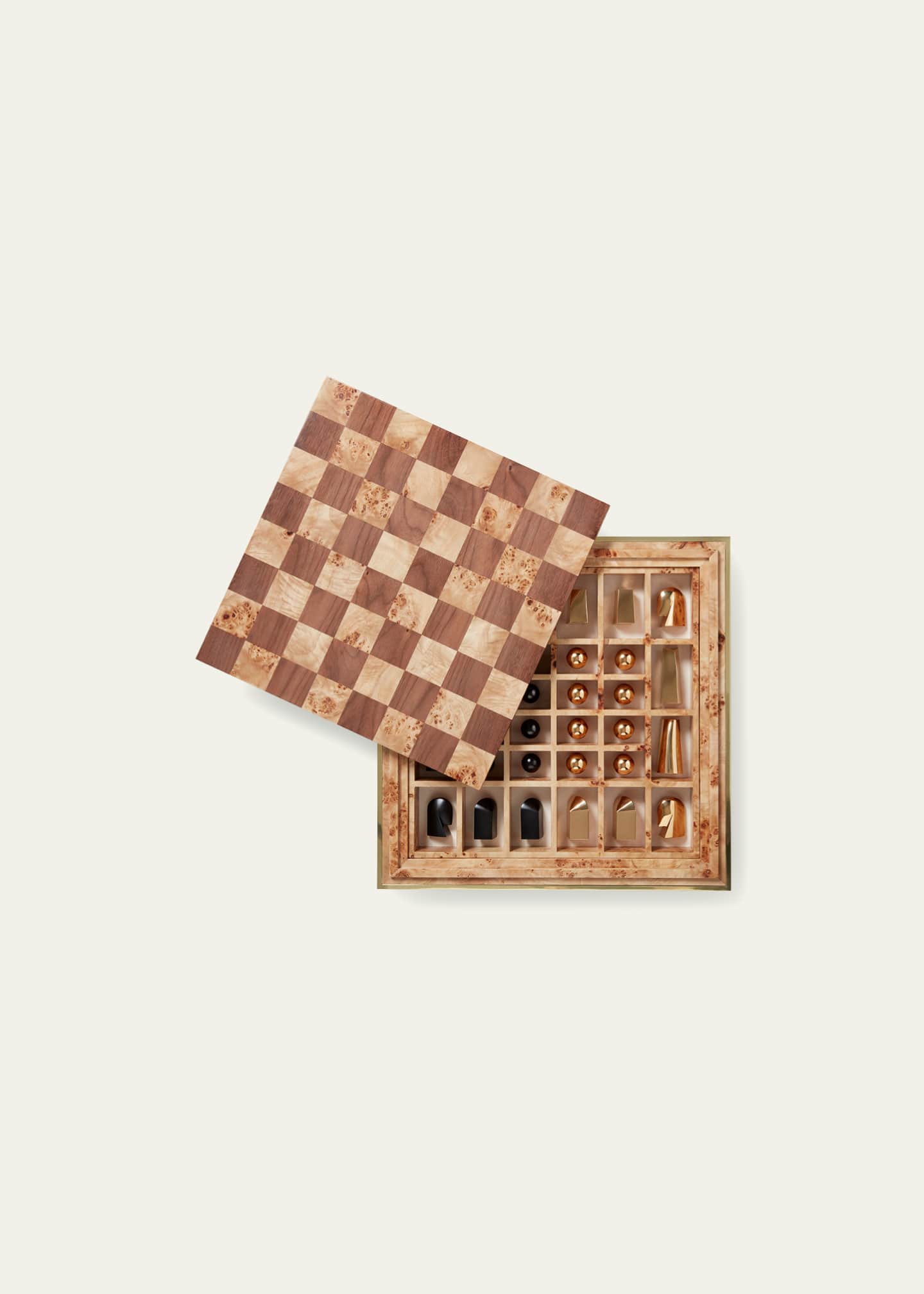 AERIN Colette Cane Chess Set Image 3 of 5