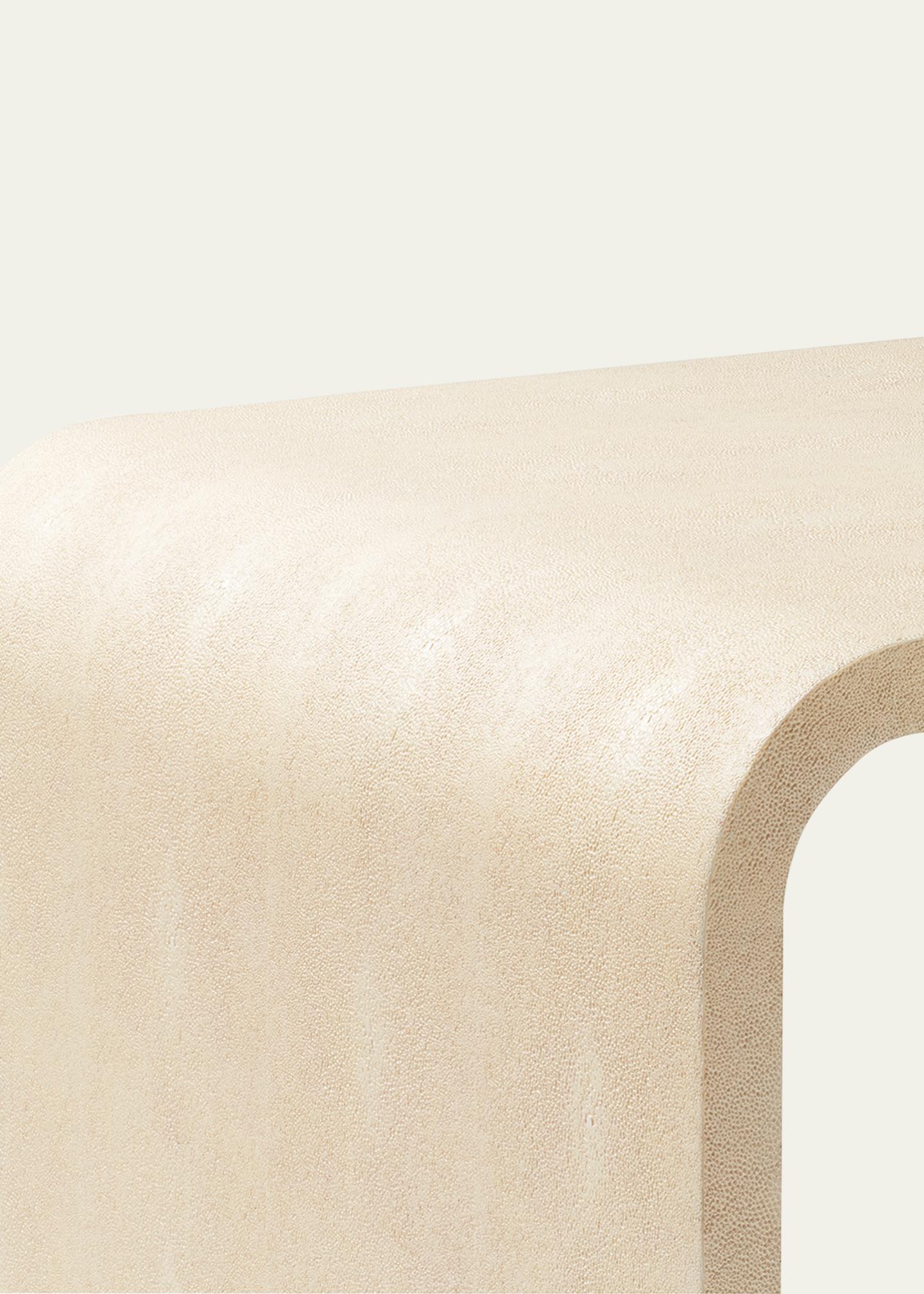 AERIN Faux Shagreen Coffee Table - Bergdorf Goodman