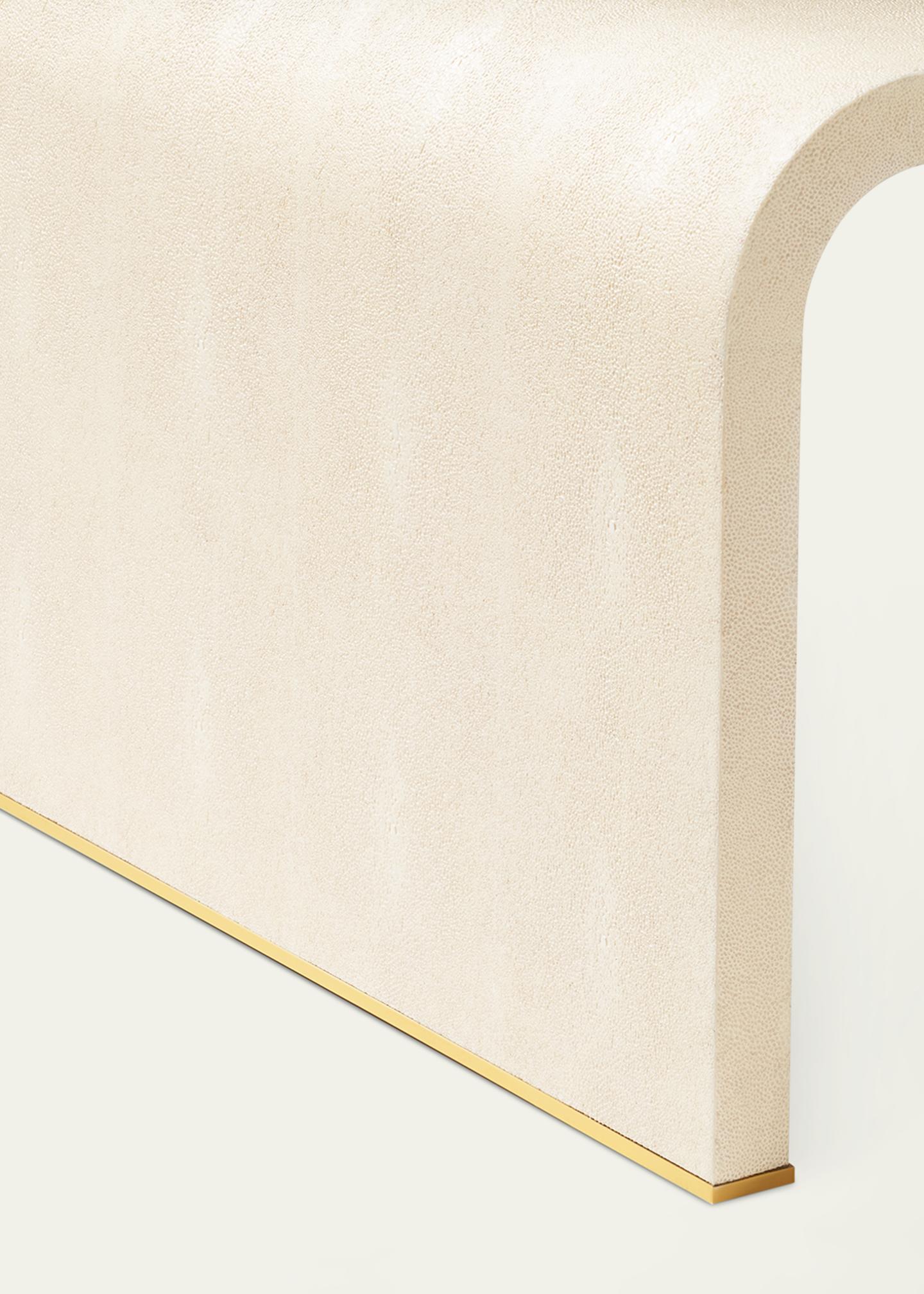 AERIN Faux Shagreen Coffee Table - Bergdorf Goodman
