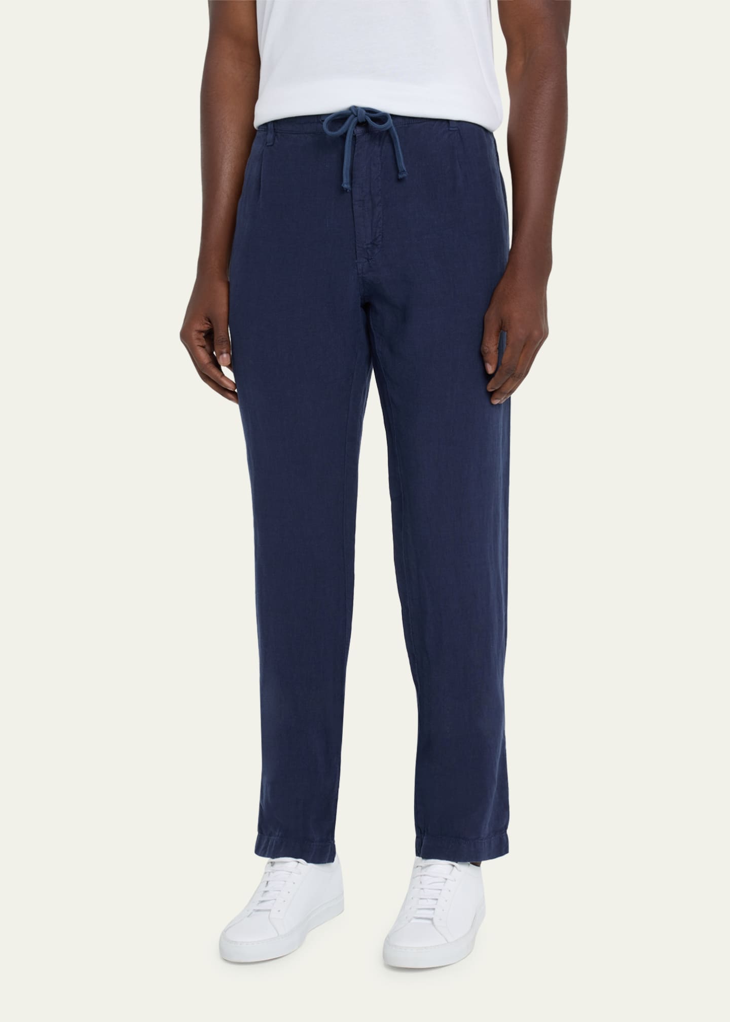 Hartford Men's Linen Drawstring Pants Bergdorf Goodman