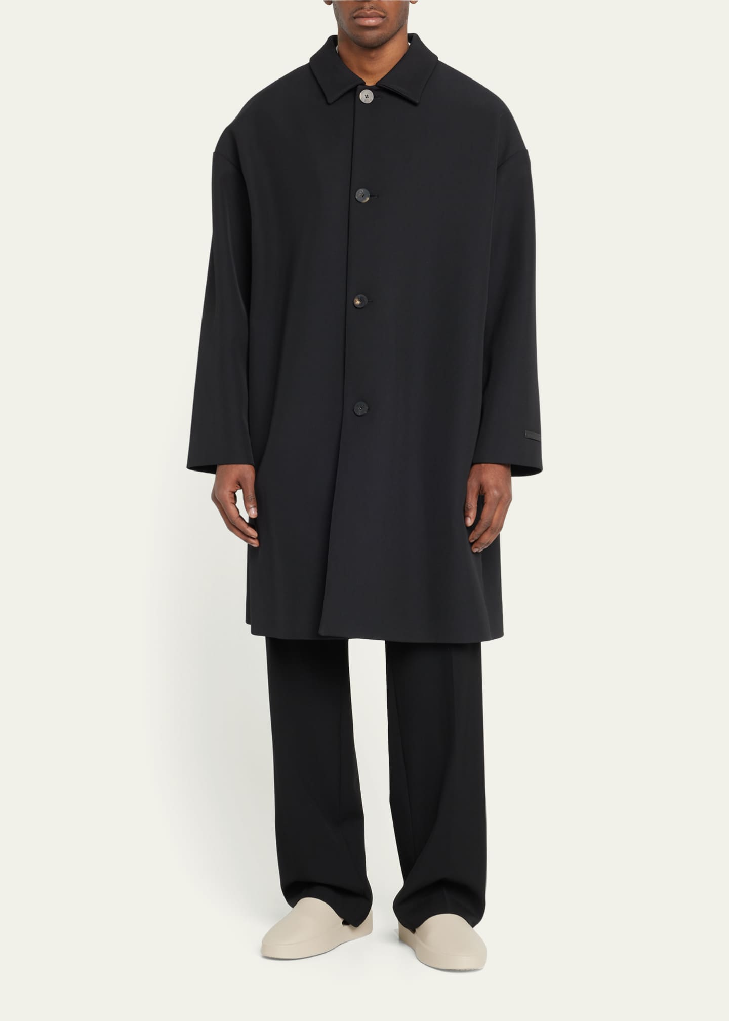 Fear of God Men's Heavy Wool-Cotton Car Coat - Bergdorf Goodman