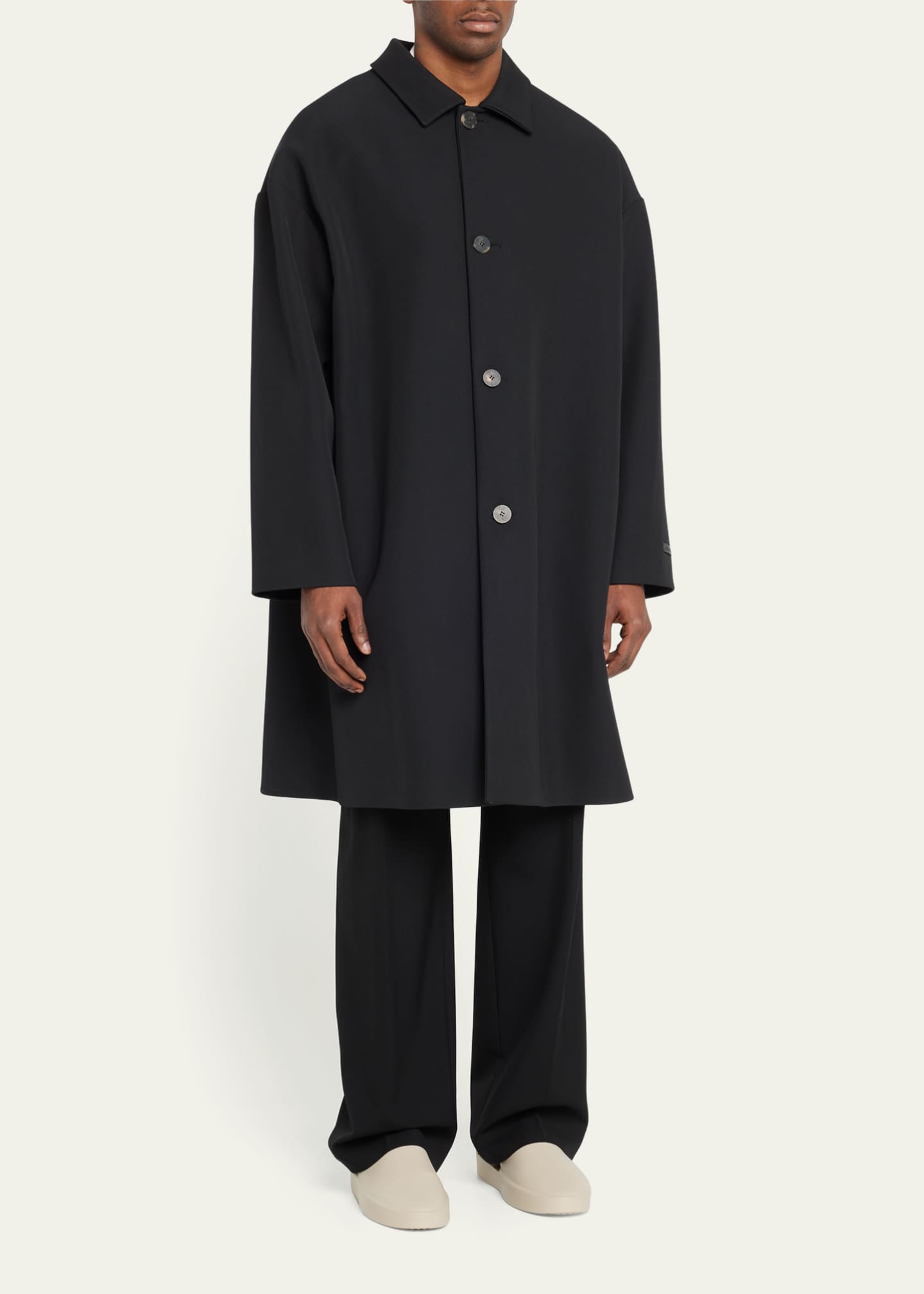 Fear of God Men's Heavy Wool-Cotton Car Coat - Bergdorf Goodman