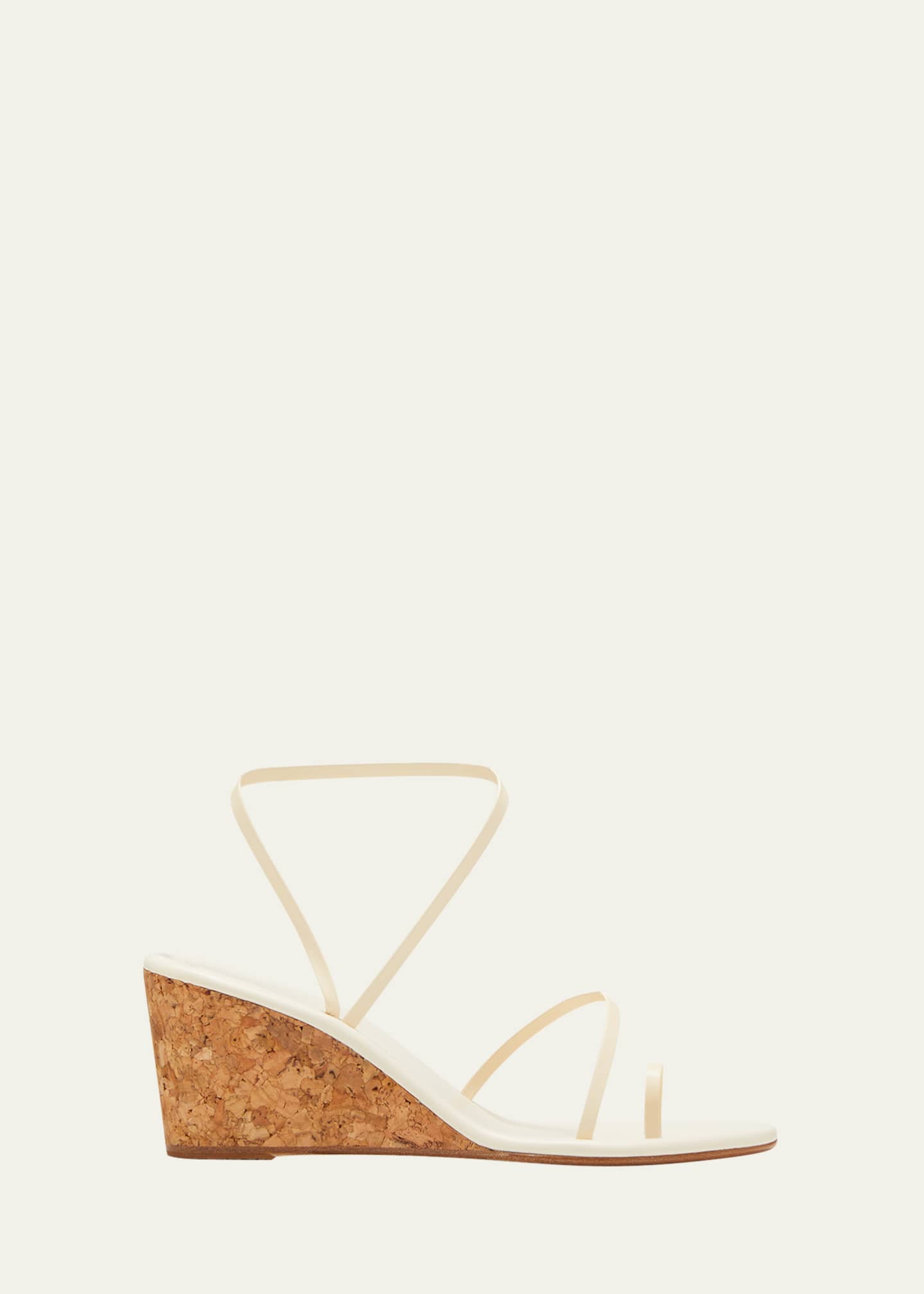 Ancient Greek Sandals Chora Leather Mid Wedge Sandals Bergdorf