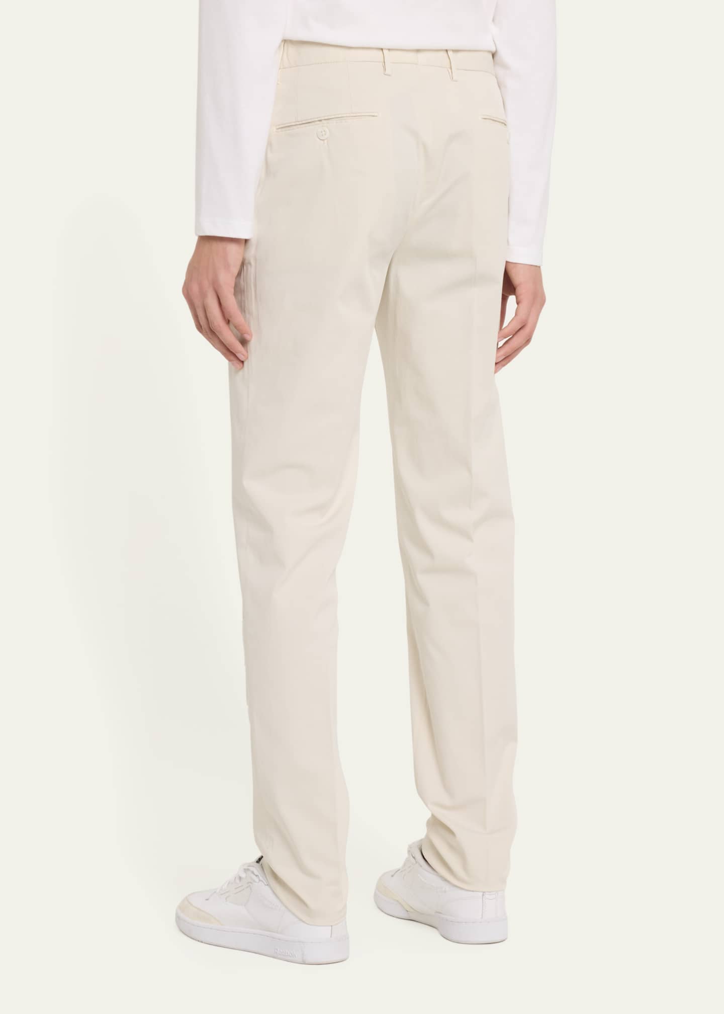 Incotex Men's Batavia Solid Twill Pants Image 3 of 5